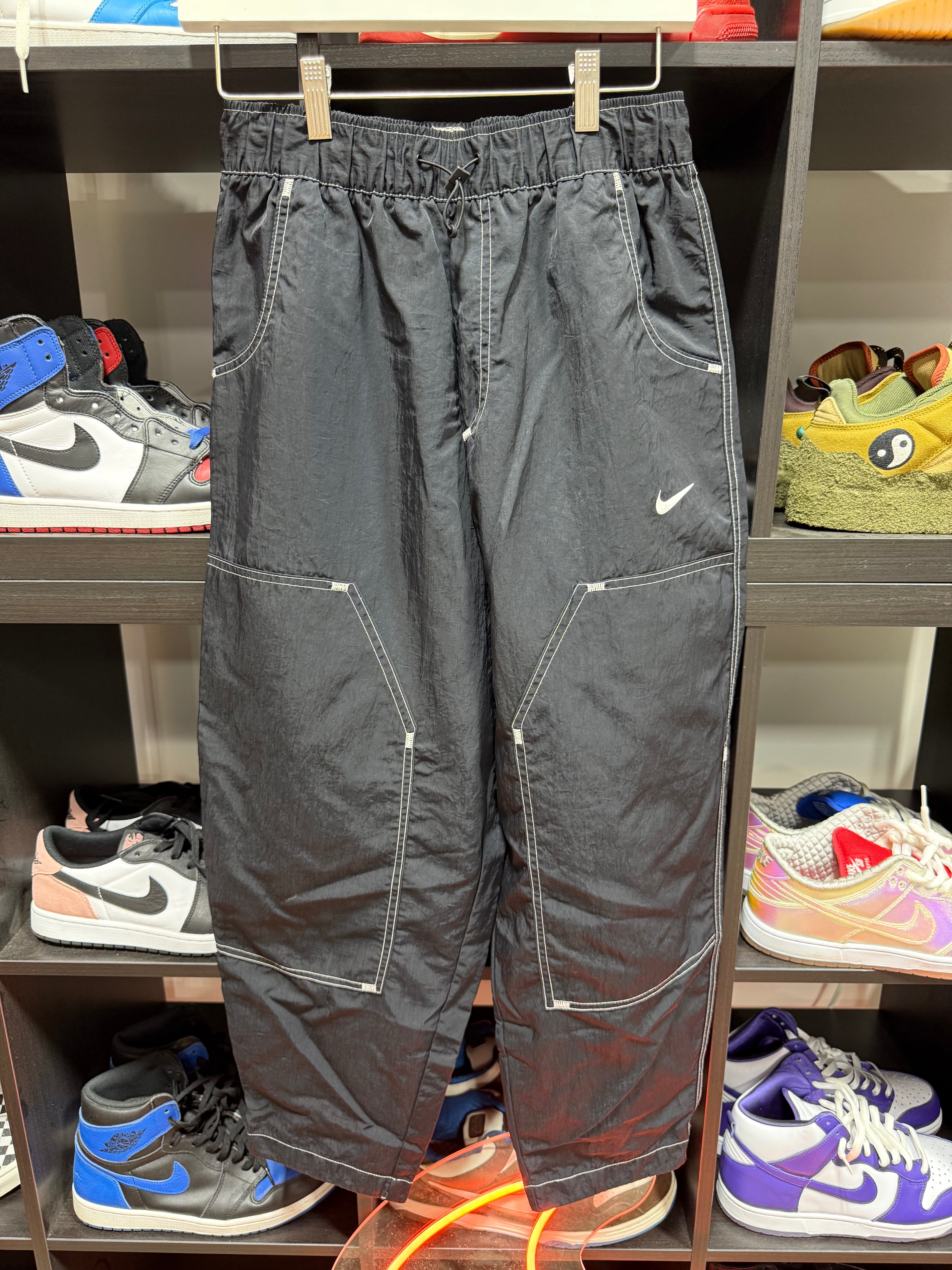 Nike Stitched Knee Active Pants Sz S