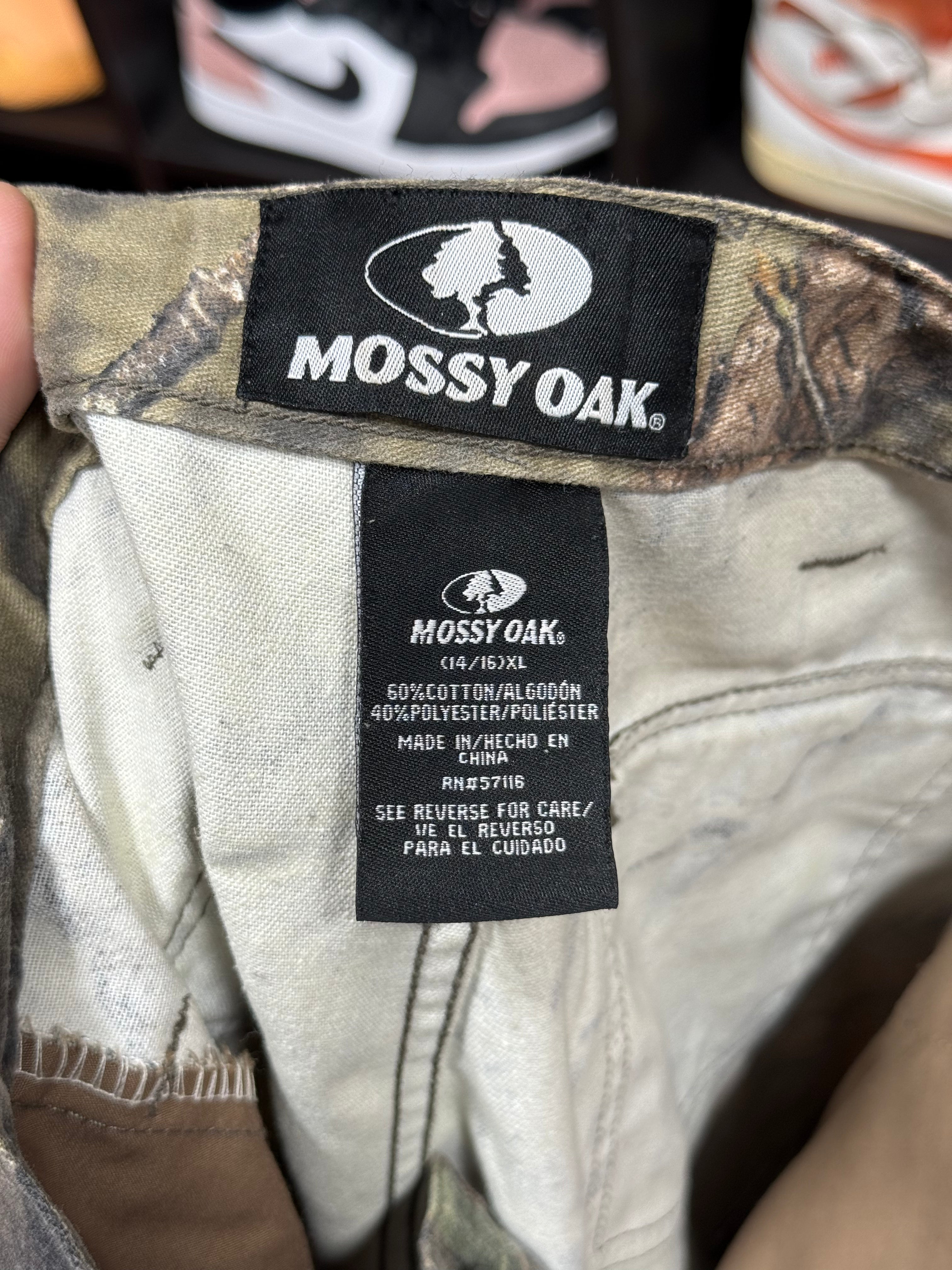Mossy Oak Camo Cargo Pants Sz XL