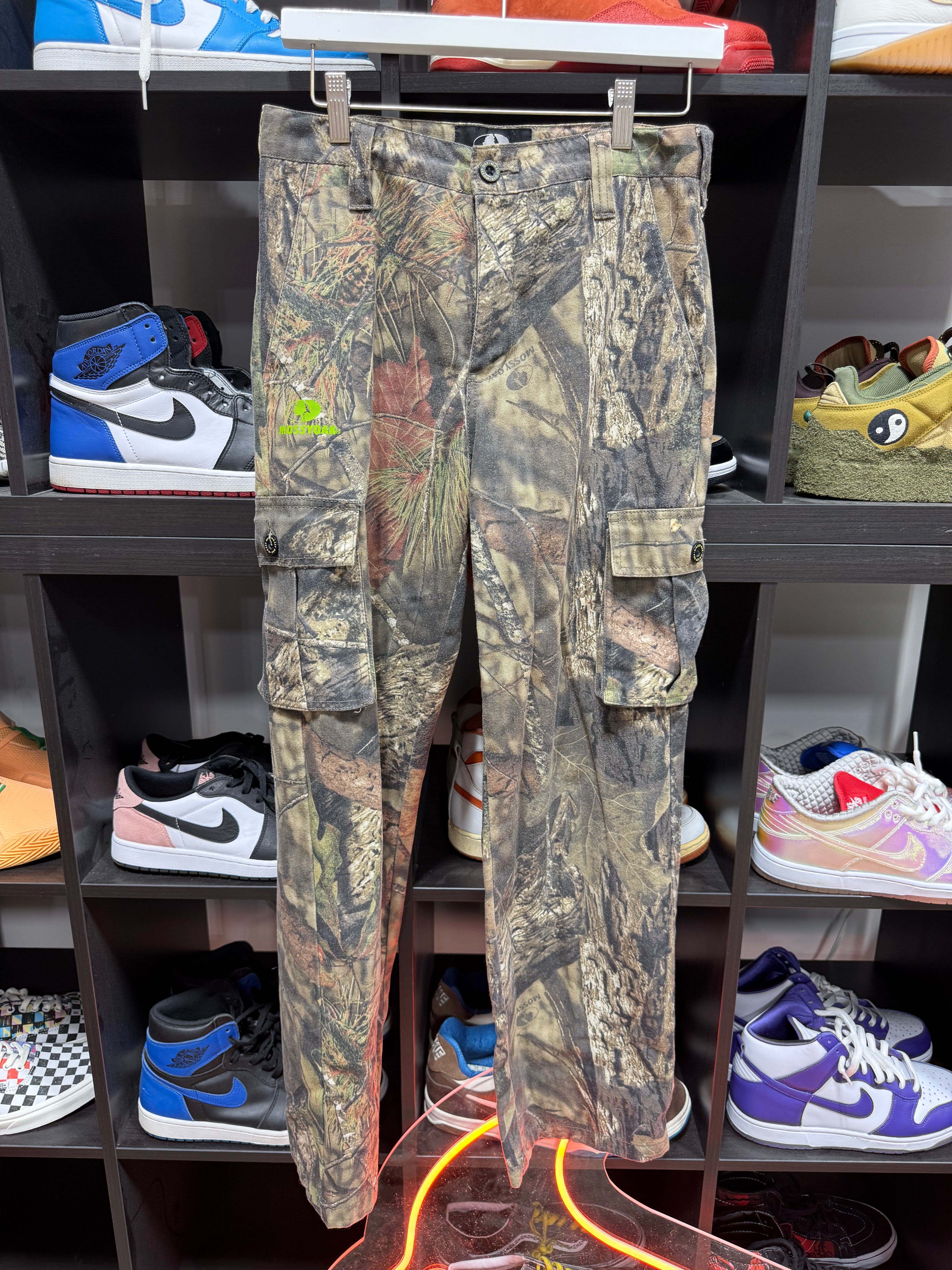 Mossy Oak Camo Cargo Pants Sz XL
