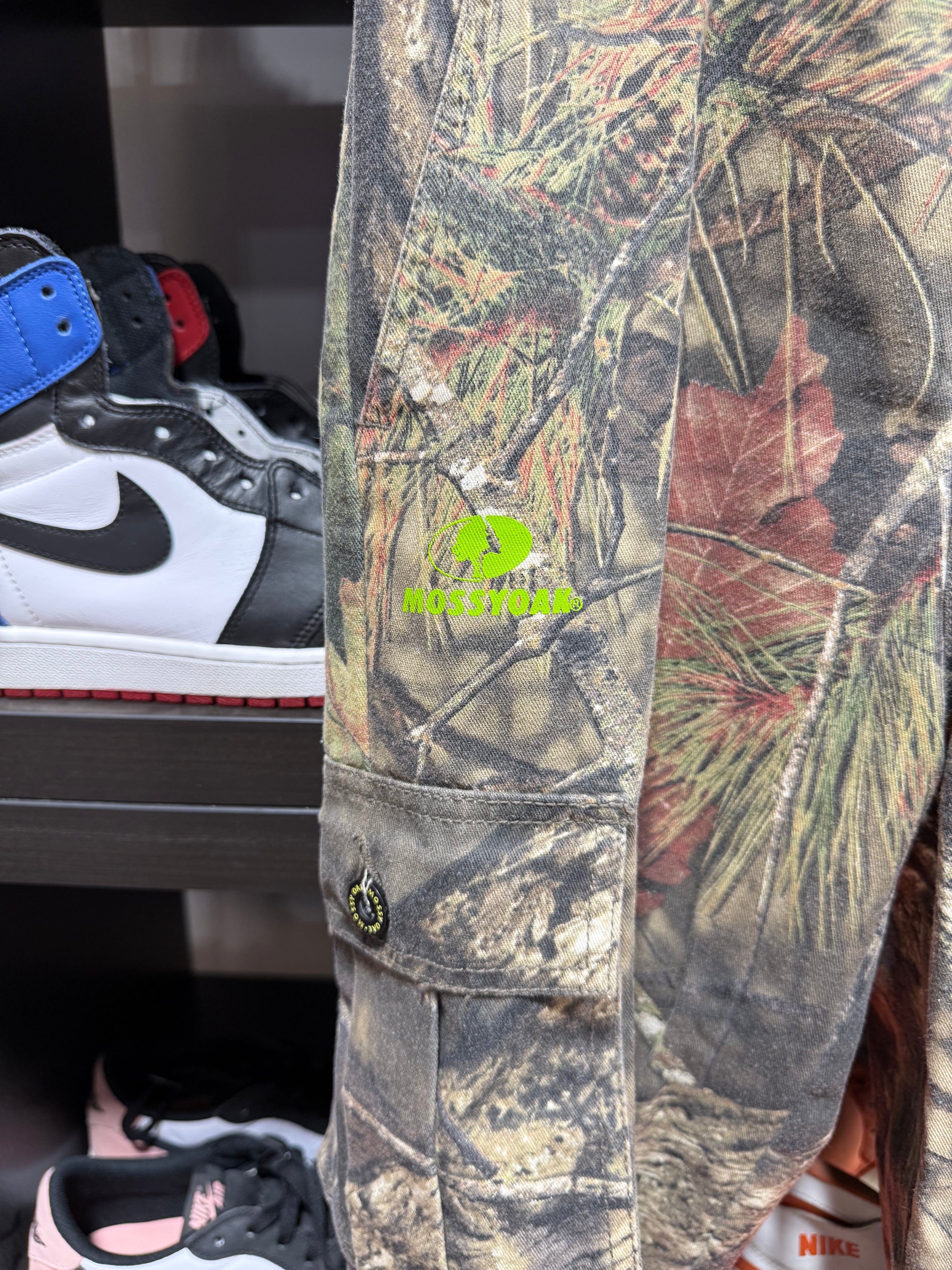 Mossy Oak Camo Cargo Pants Sz XL