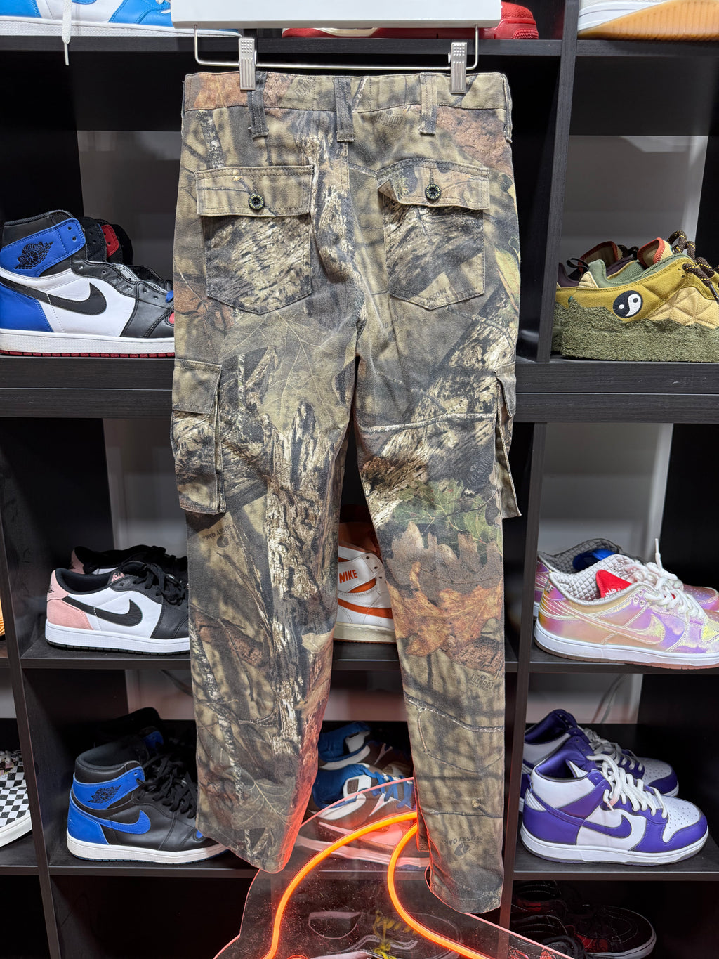 Mossy Oak Camo Cargo Pants Sz XL