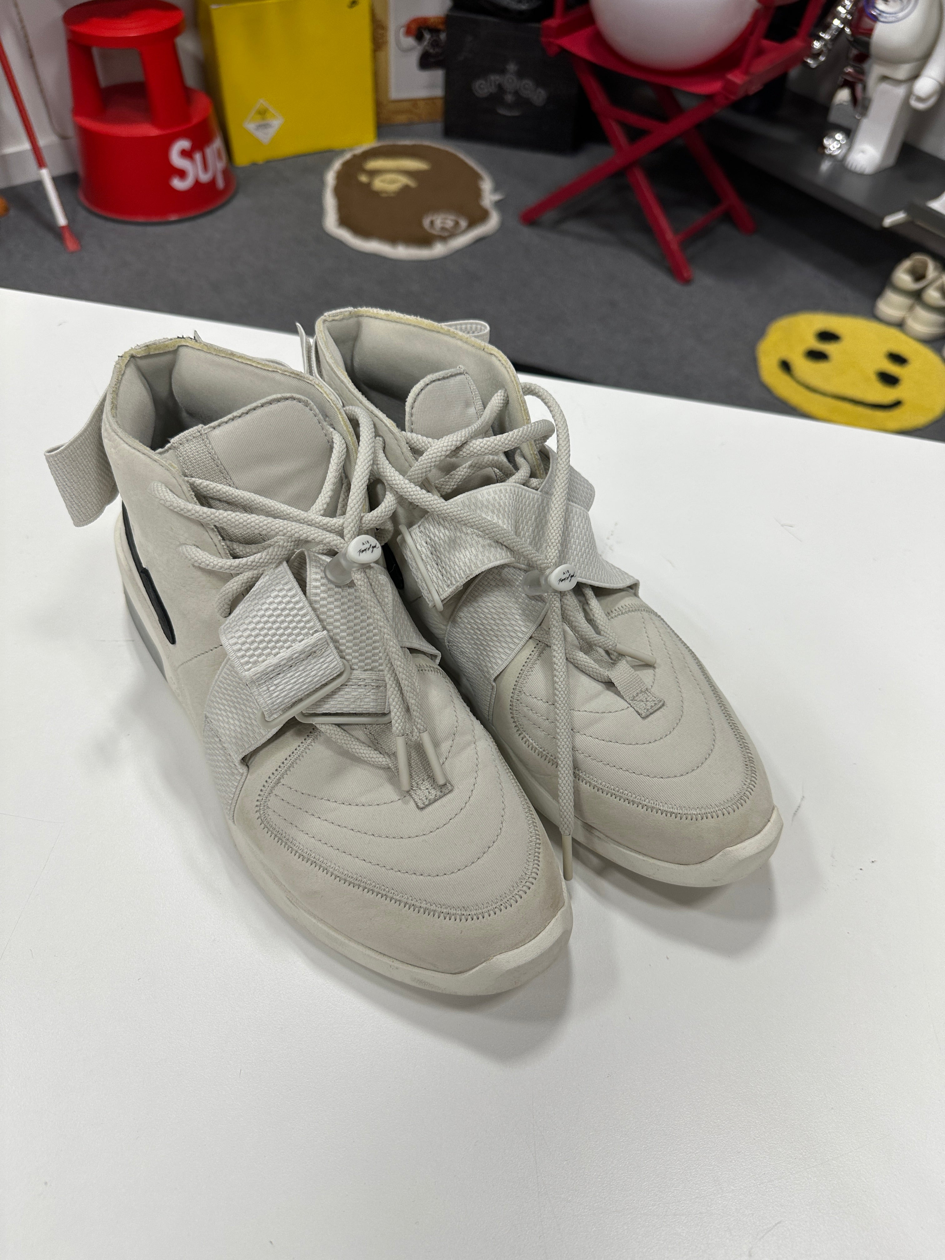 Air Fear Of God Raid 'Light Bone' Sz 12 NO BOX