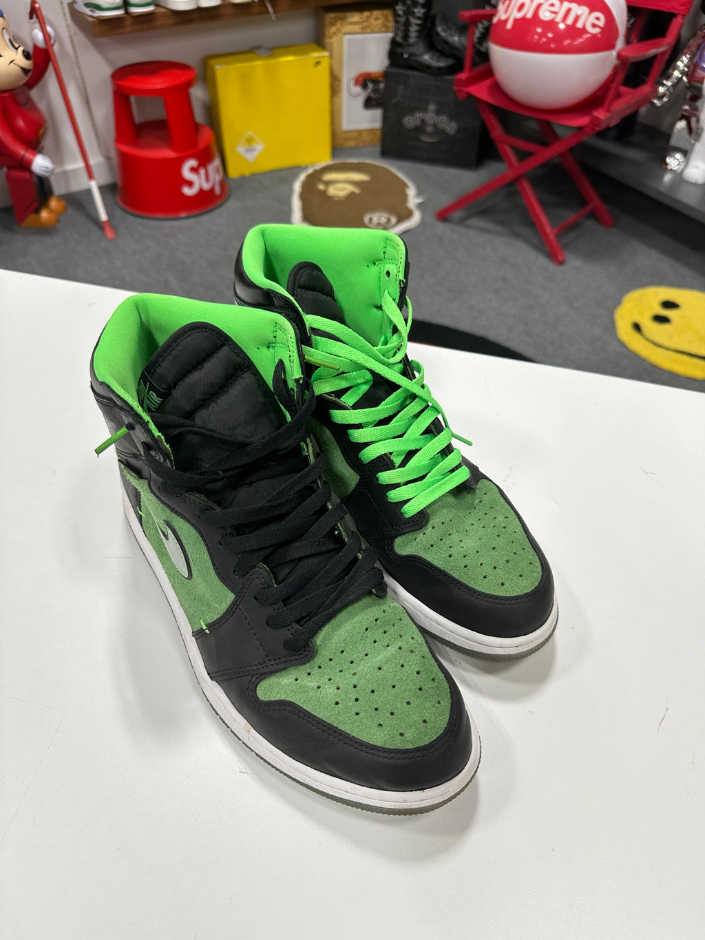 Air Jordan 1 High Zoom 'Zen Green' Sz 12 NO BOX