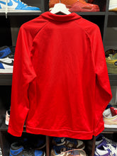 Load image into Gallery viewer, Nike Dri Fit Collard Half Zip Red Sz L

