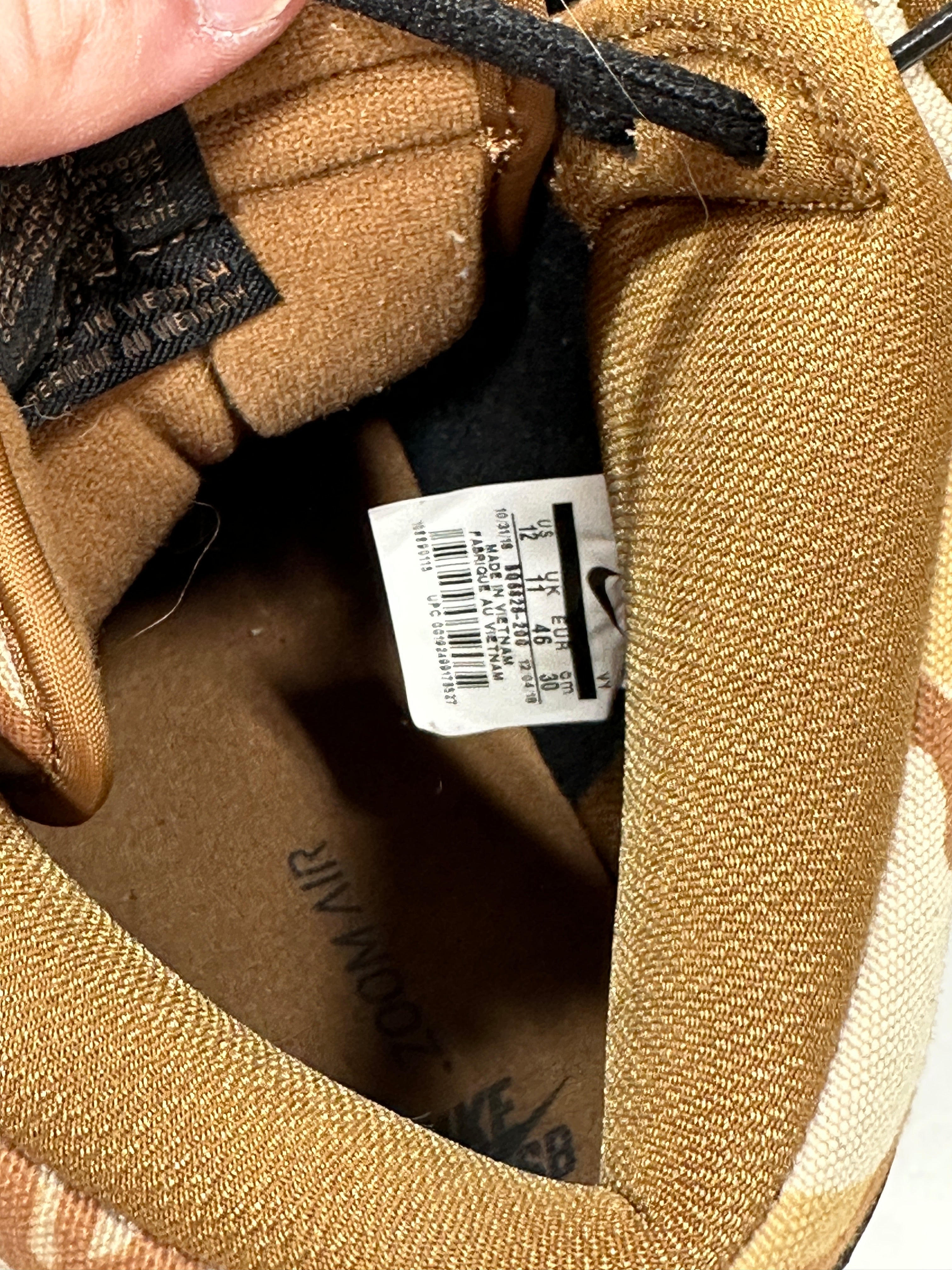 Nike SB Dunk High Pro Desert Camo Sz 12 NO BOX