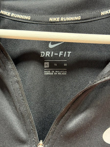 Nike Running Half Zip Black Sz XL