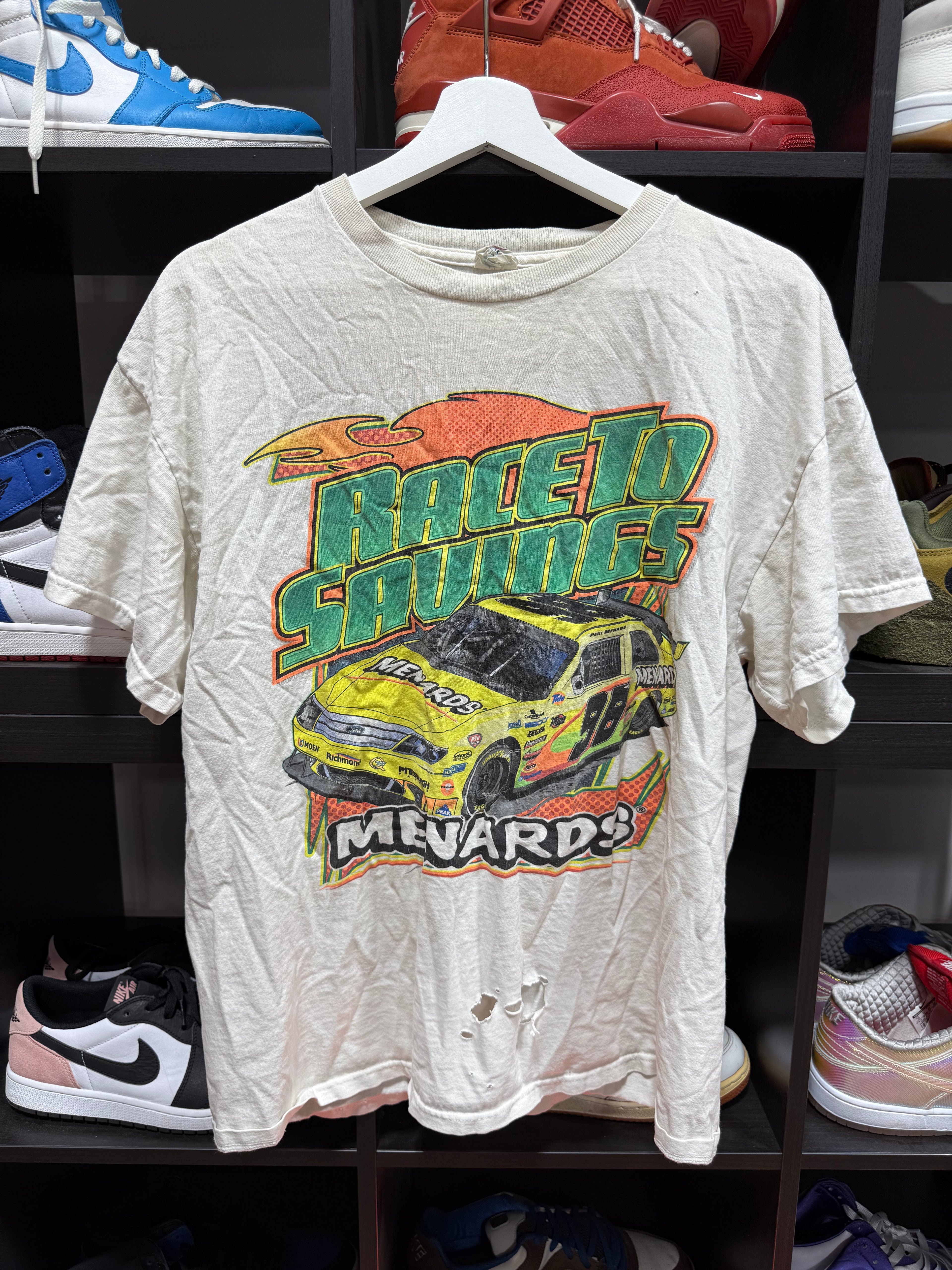 Vintage Paul Menard Nascar T-Shirt Sz L