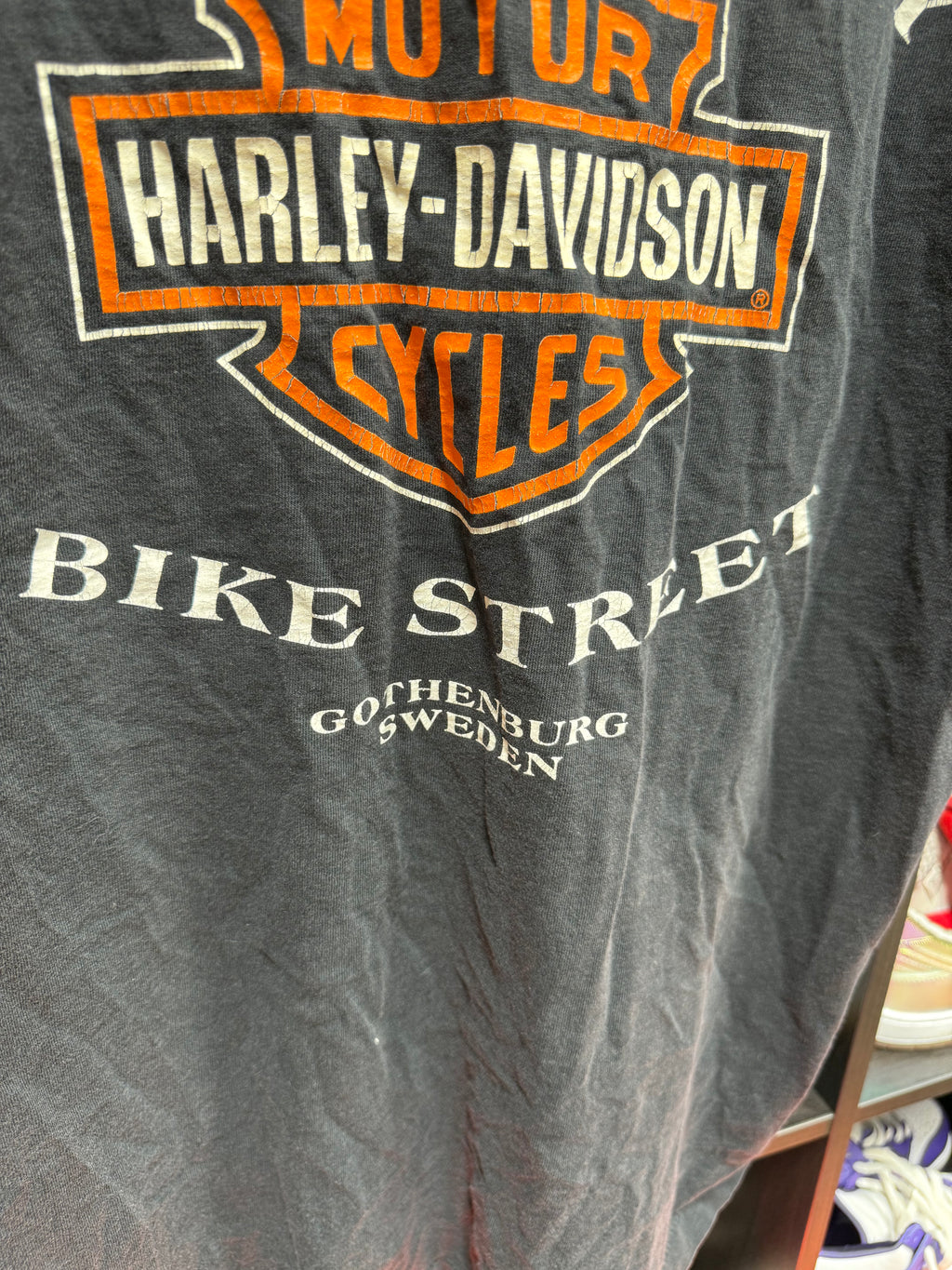 Vintage Harley Davidson T-Shirt Sweden Sz XL