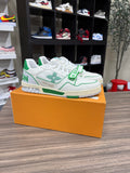 Louis Vuitton Trainer Green Mesh Sz LV 11 (Fits 12)