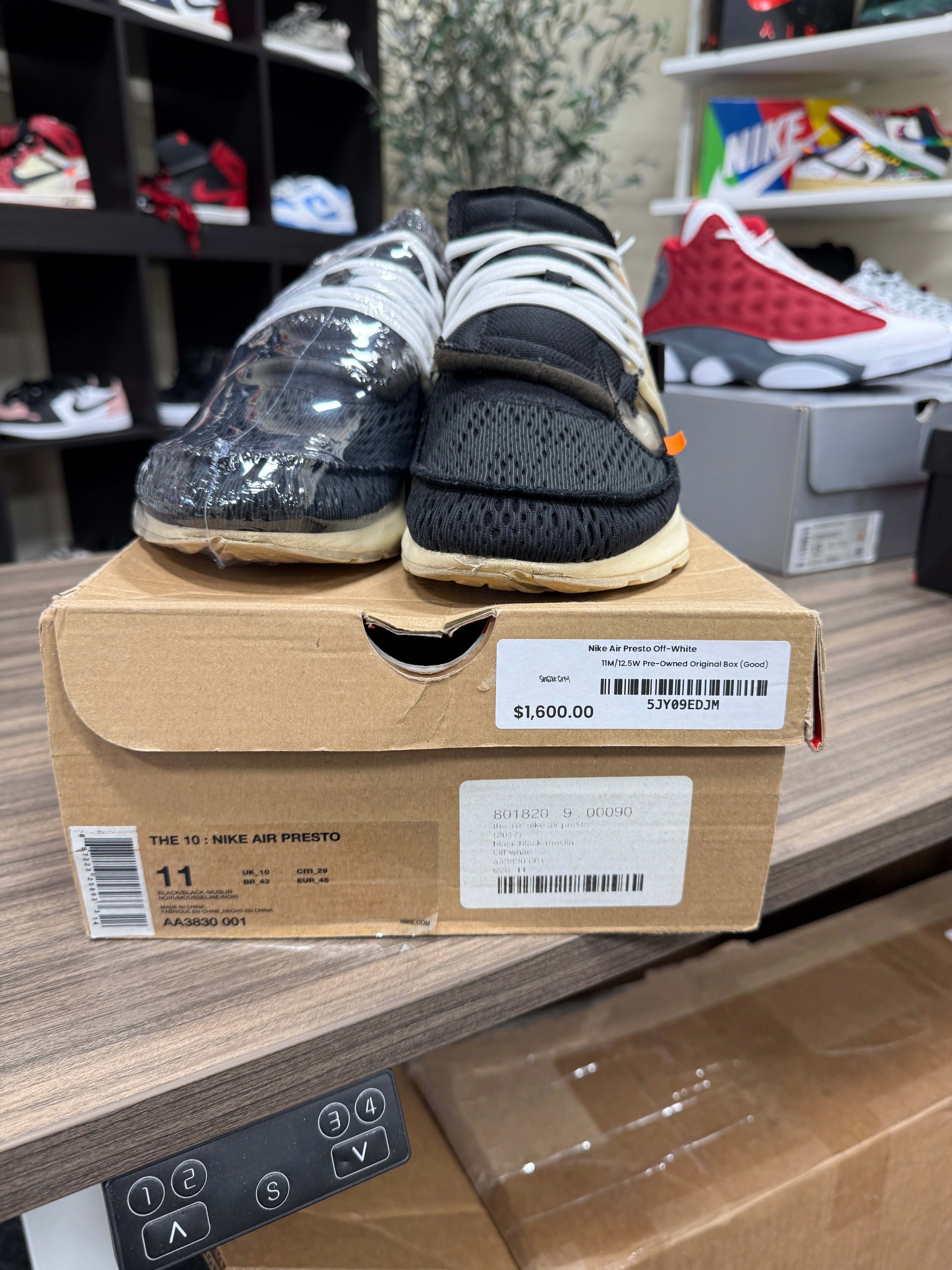 Off-White x Air Presto 'The Ten' Sz 11