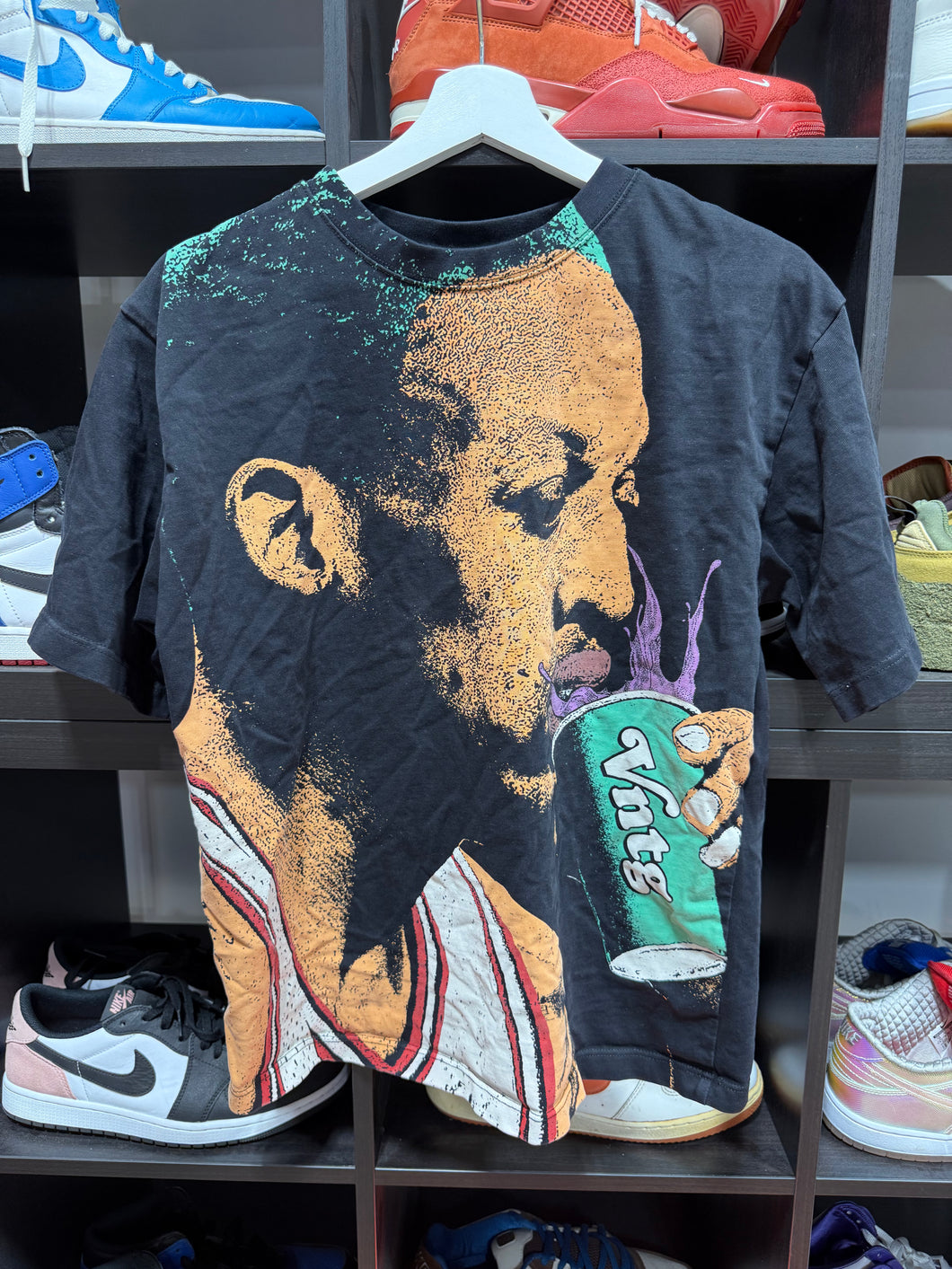 VNTG Dennis Rodman T-Shirt Sz S