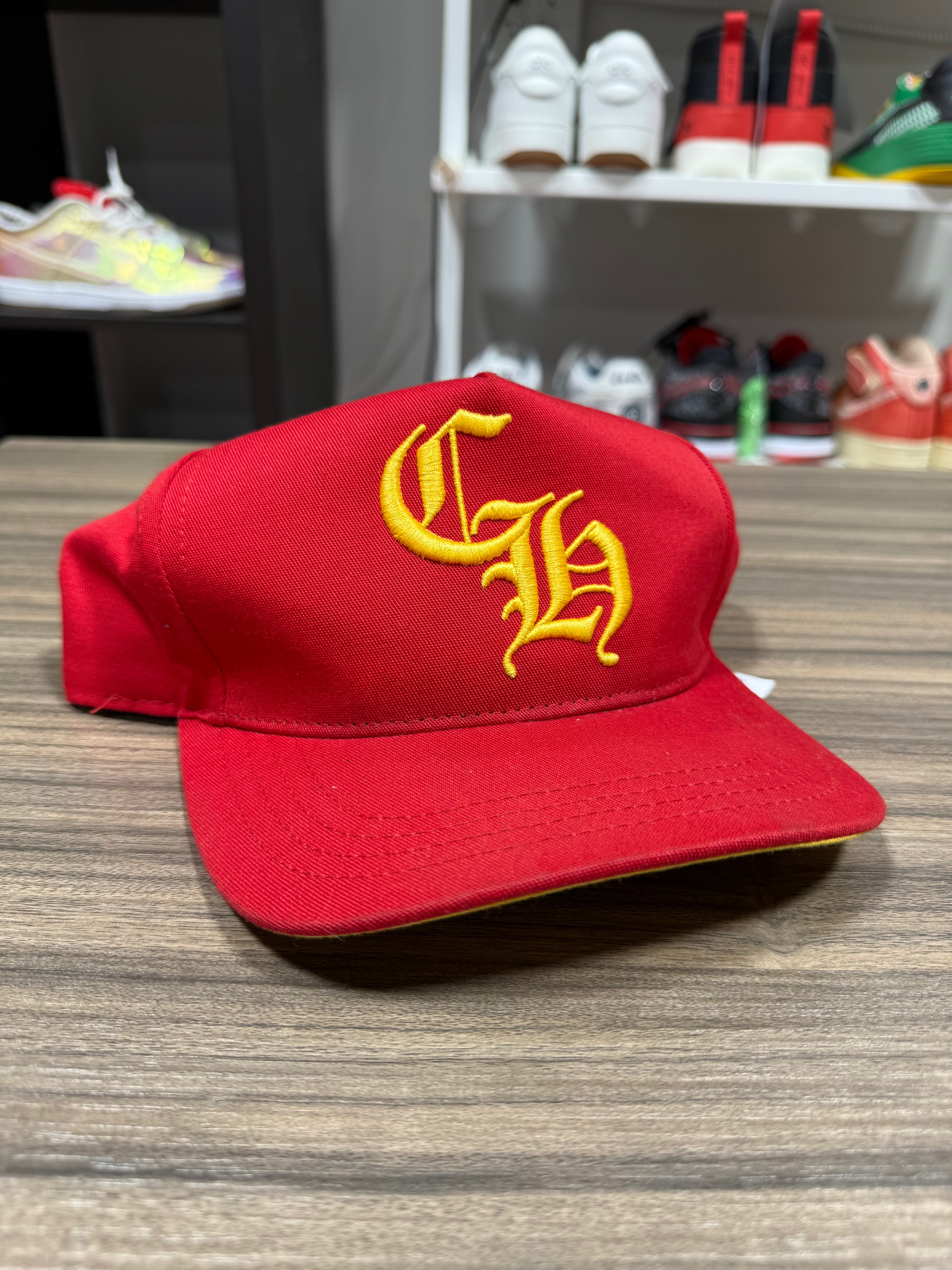 Chrome Hearts Trucker Hat Red
