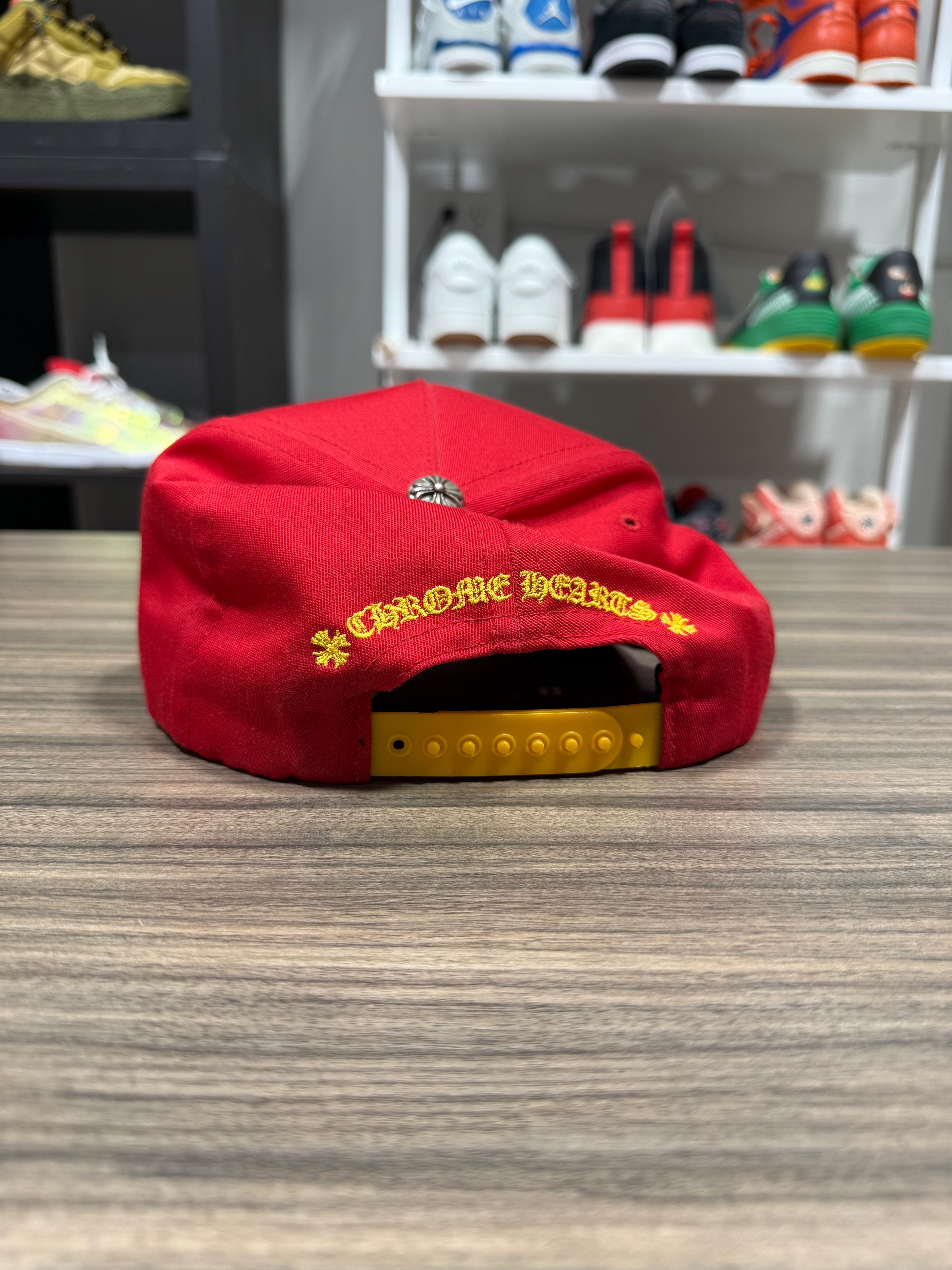 Chrome Hearts Trucker Hat Red