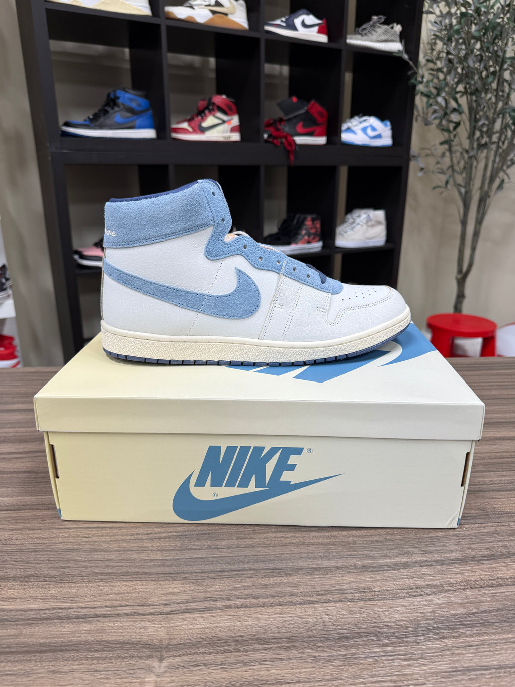 Nike Jordan Air Ship PE SP Every Game Diffused Blue Sz 13