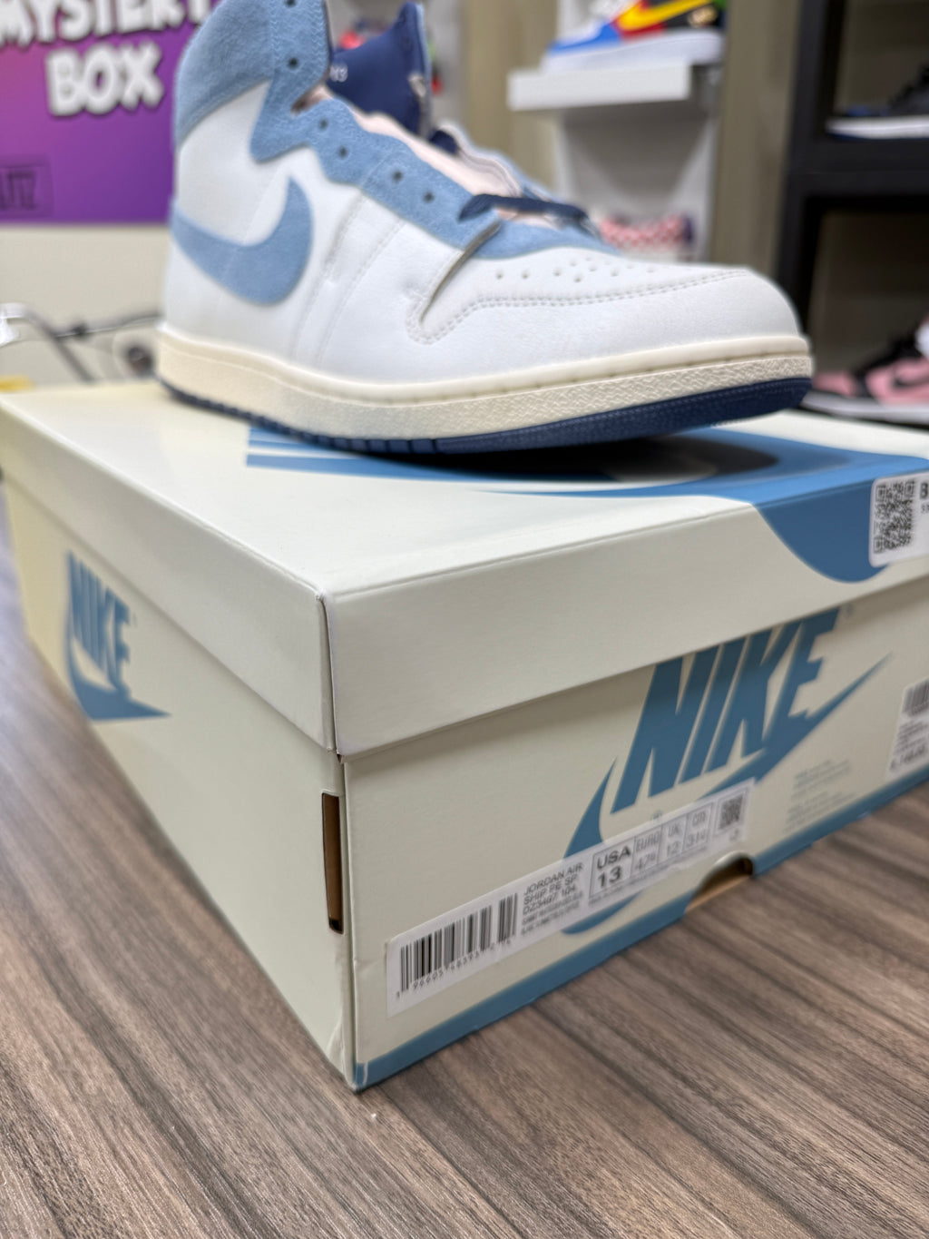 Nike Jordan Air Ship PE SP Every Game Diffused Blue Sz 13