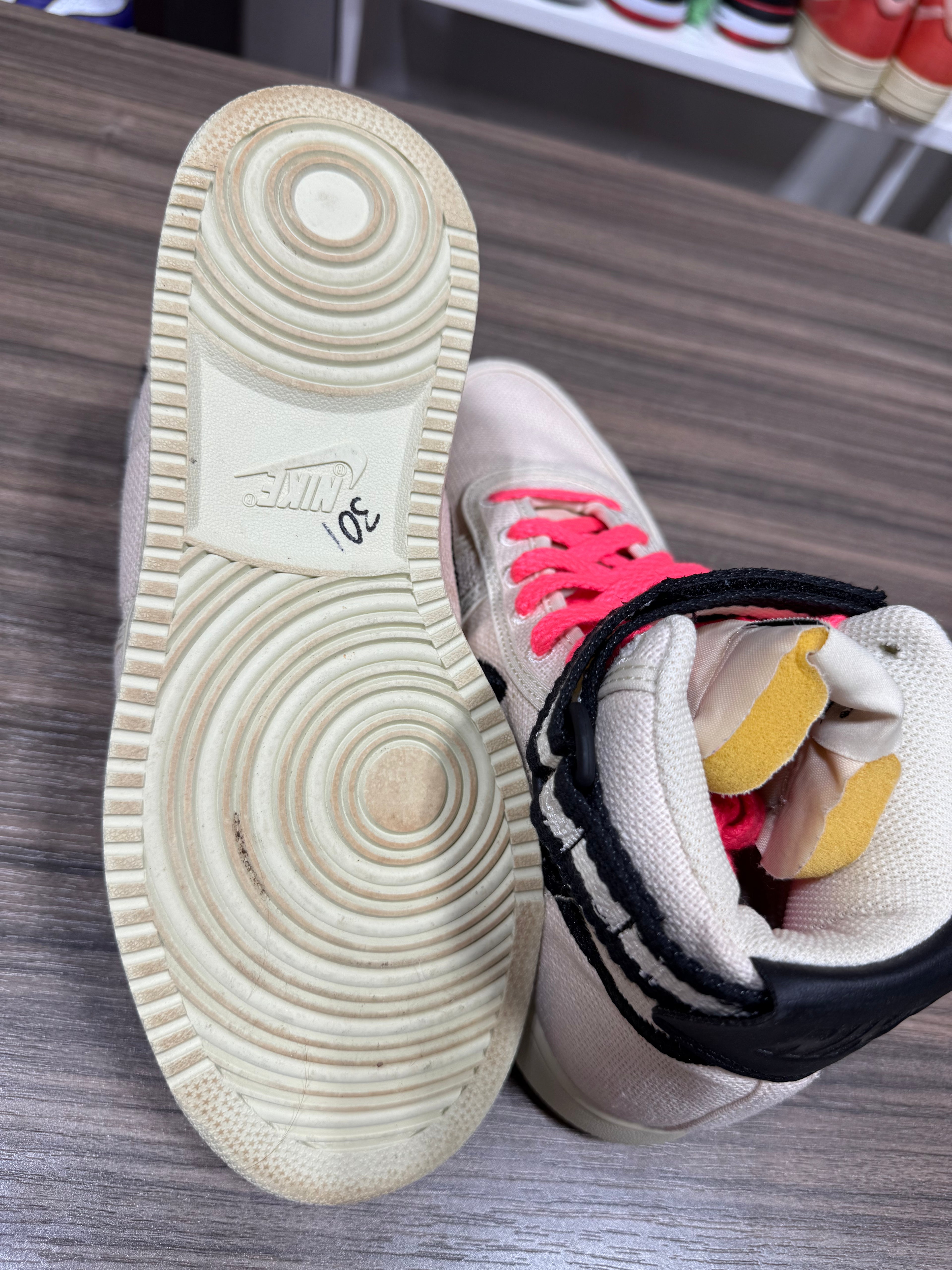 Nike x Stussy Air Force Sz 8 No Box
