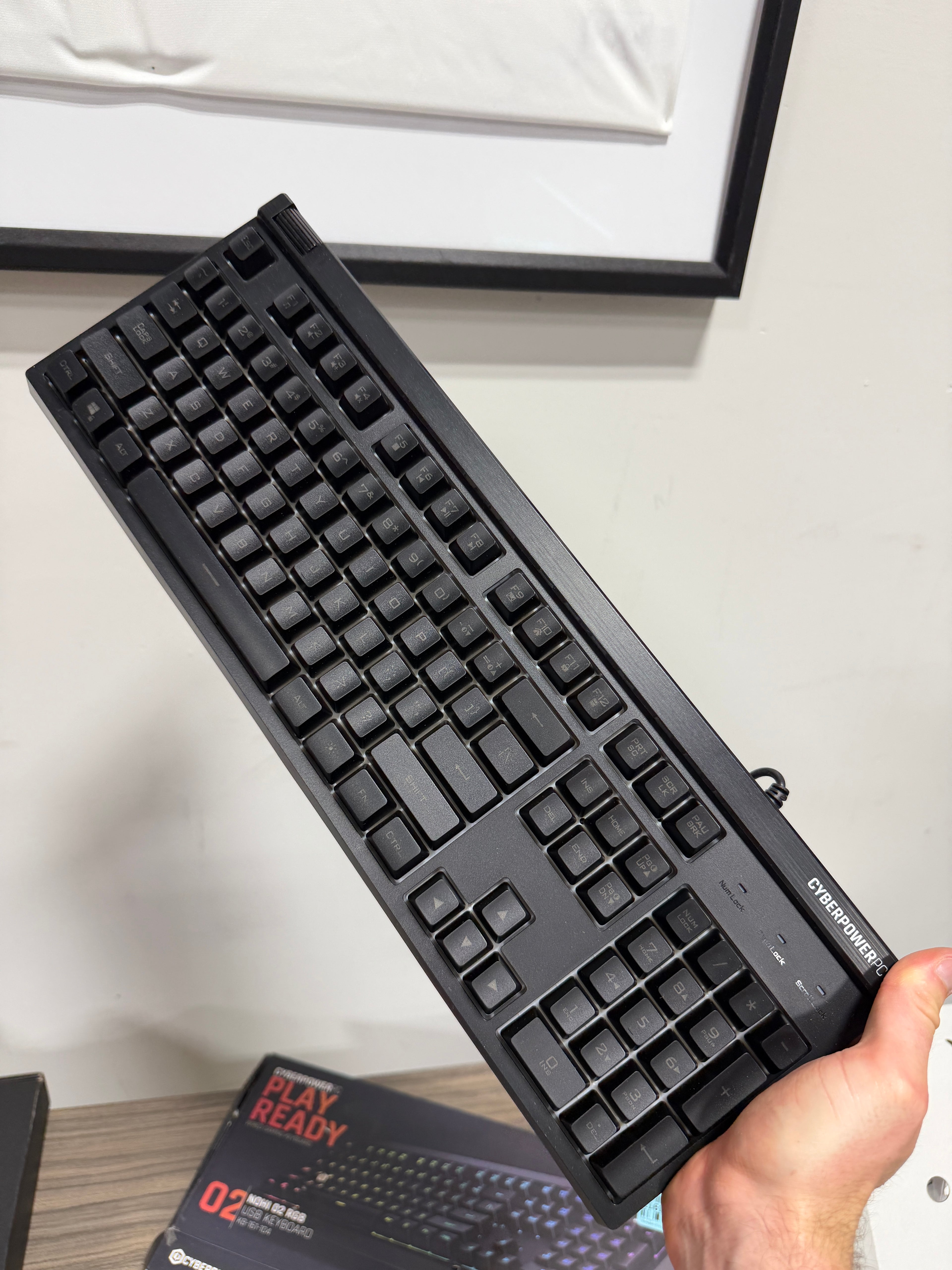 CyberPowerPC NOHI 02 RGB USB Gaming Keyboard