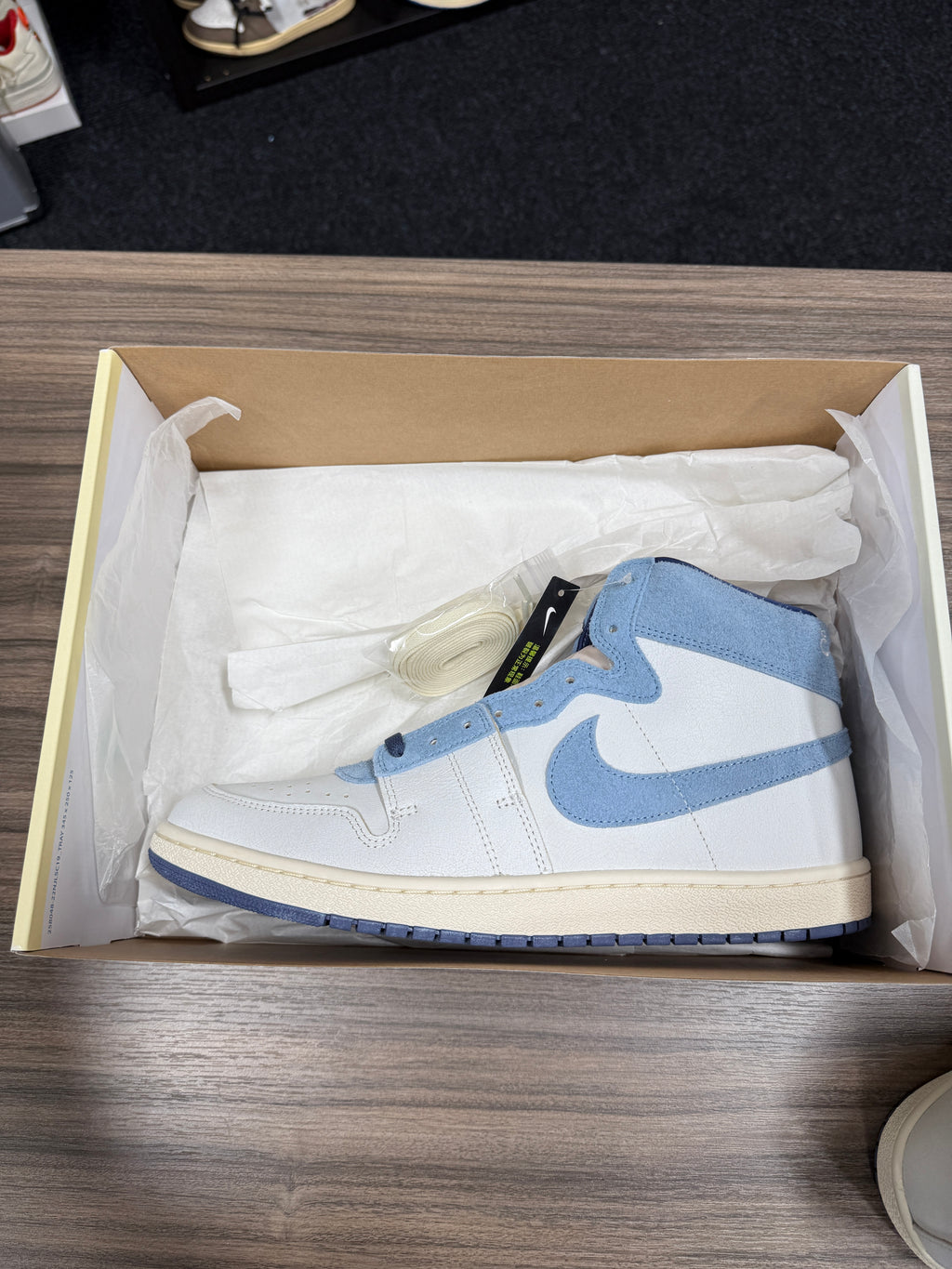 Nike Jordan Air Ship PE SP Every Game Diffused Blue Sz 13