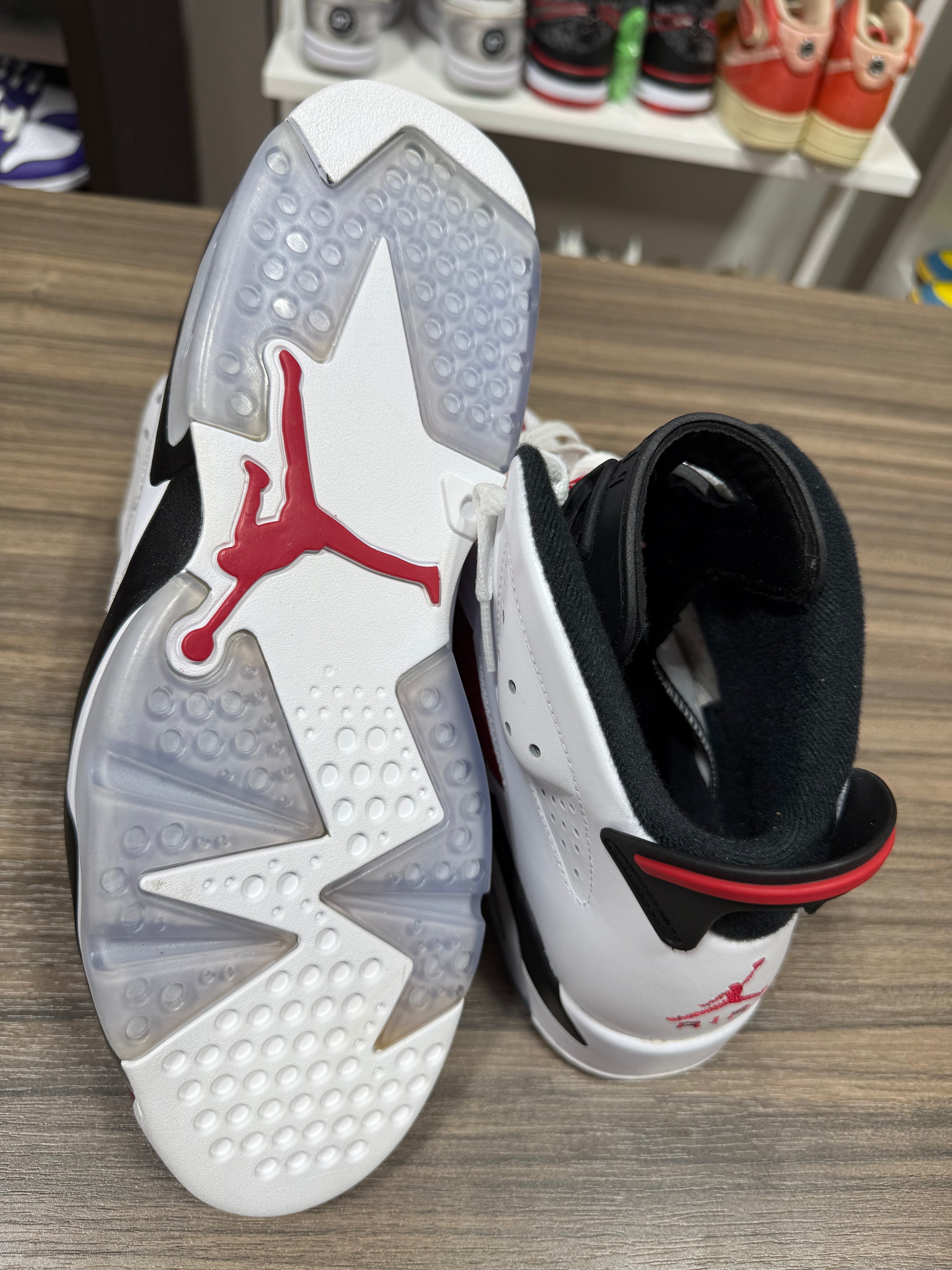 Jordan 6 Carmine Sz 10.5 No Box