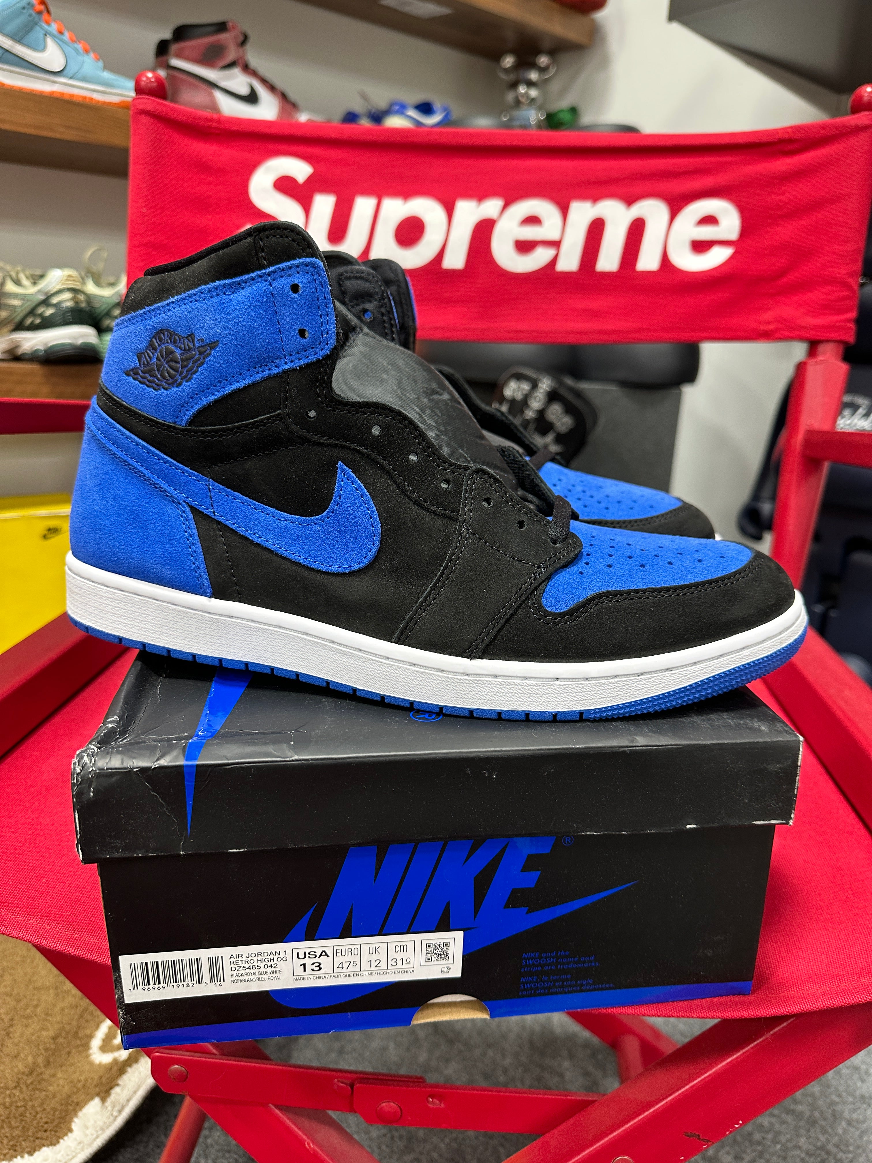 Jordan 1 High OG Royal Reimagined Sz 13