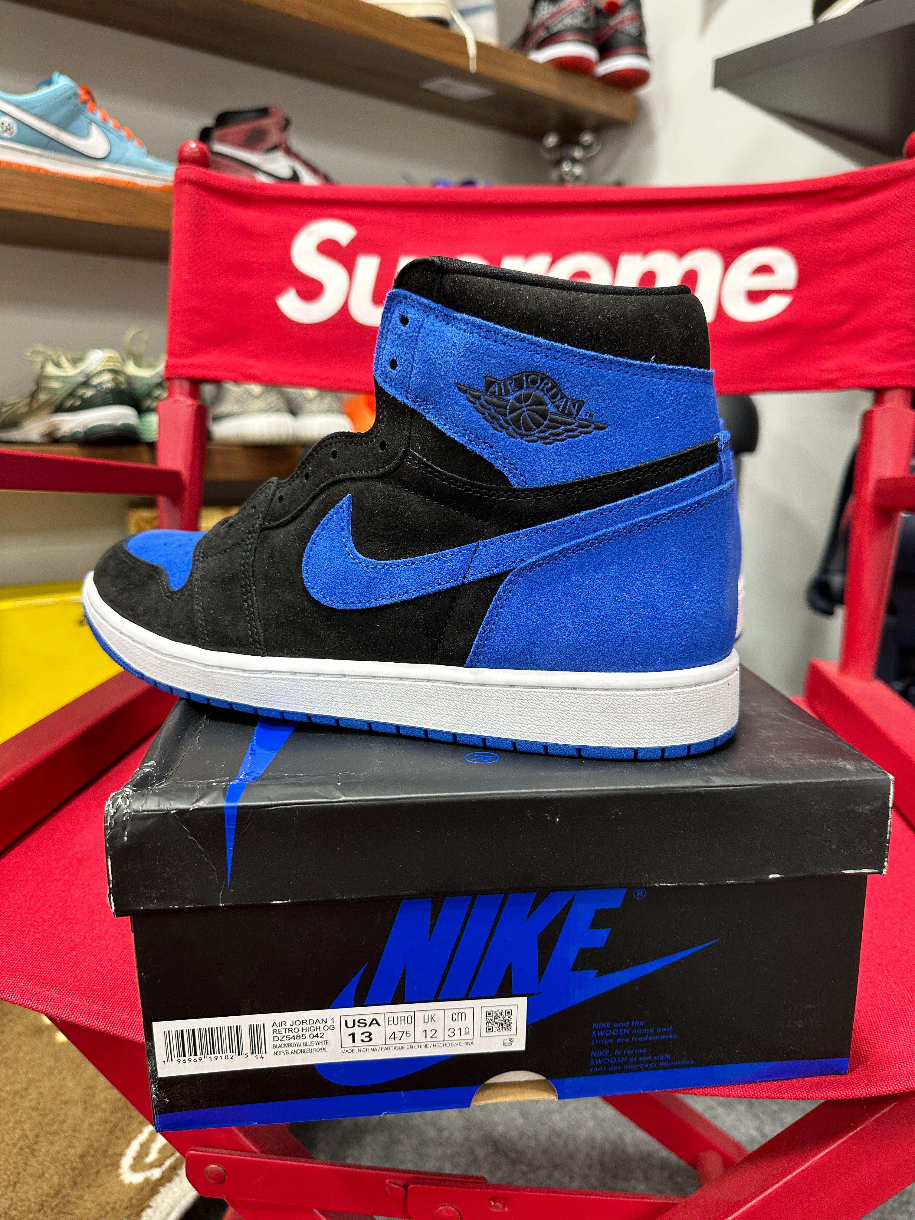 Jordan 1 High OG Royal Reimagined Sz 13