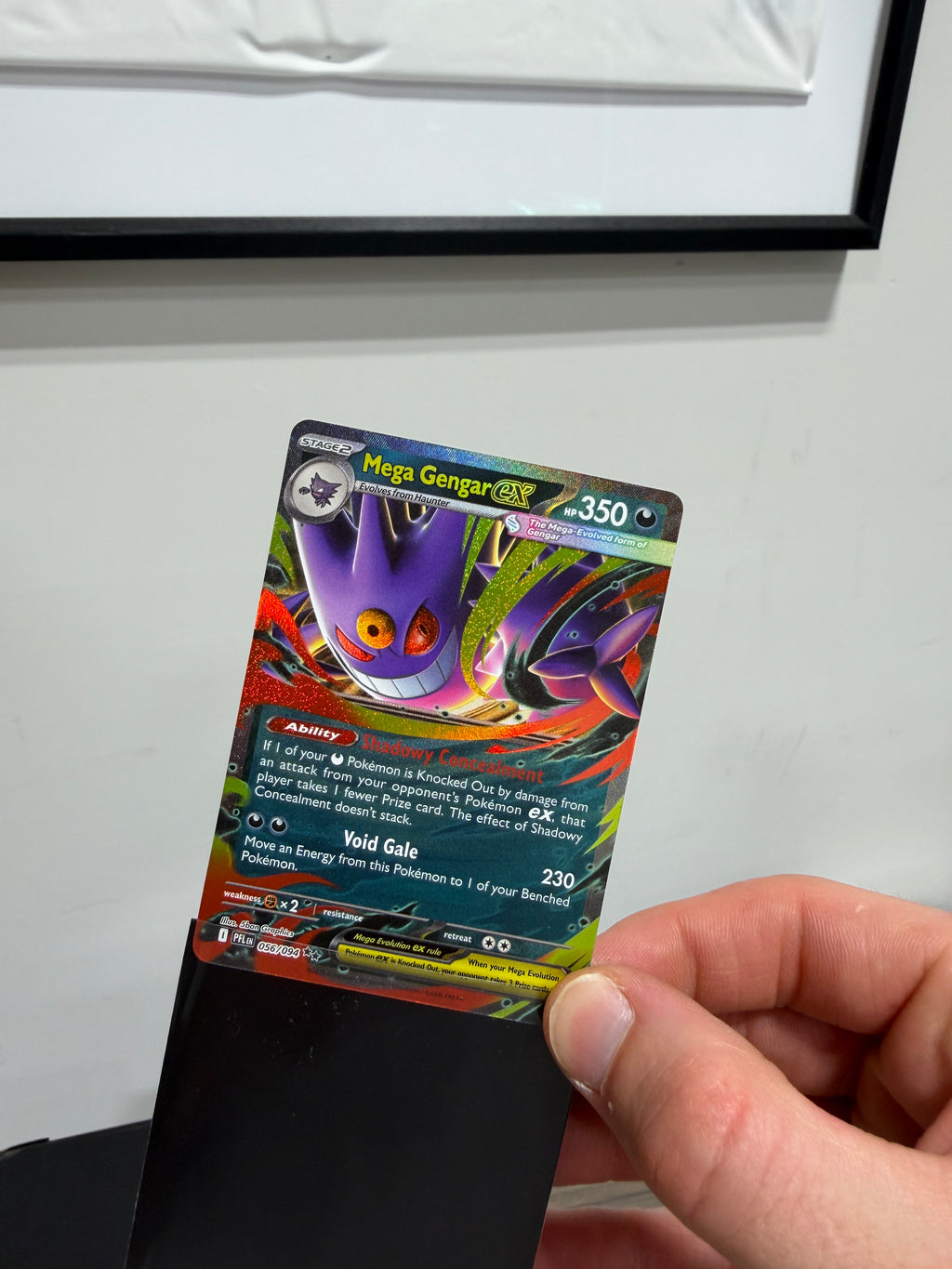 Mega Gengar Ex Pokemon TCG Phantasmal Flames 056/094