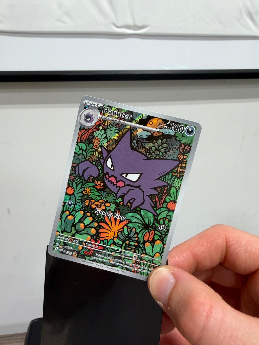 Haunter MEP 027 Pokemon Black Star Promo Mega Evolutions