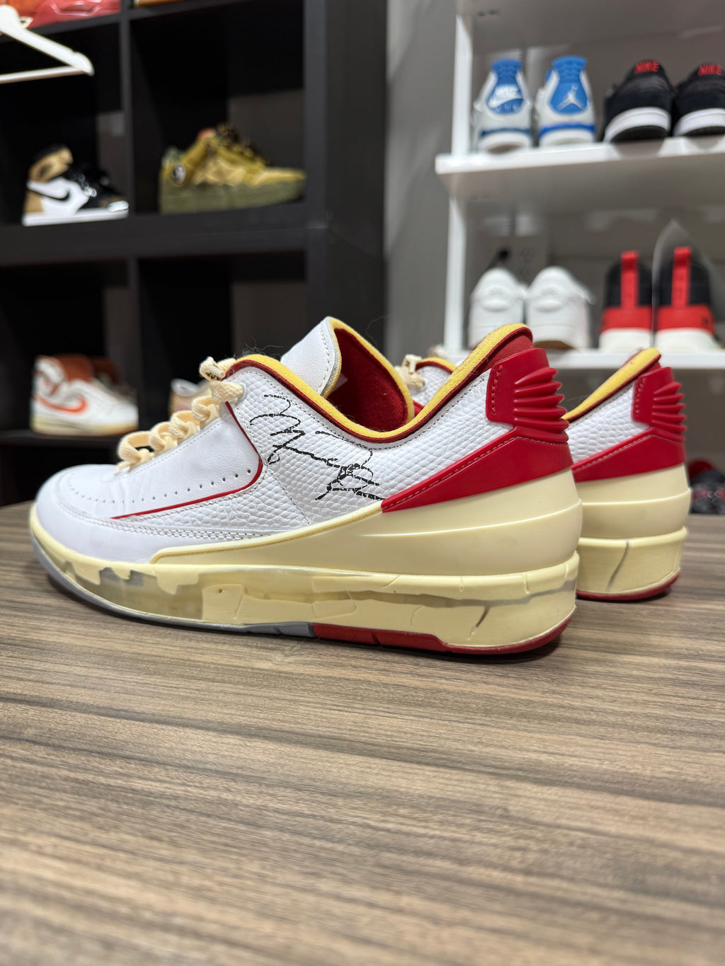 Off White x Jordan 2 White Sz 10.5 No Box