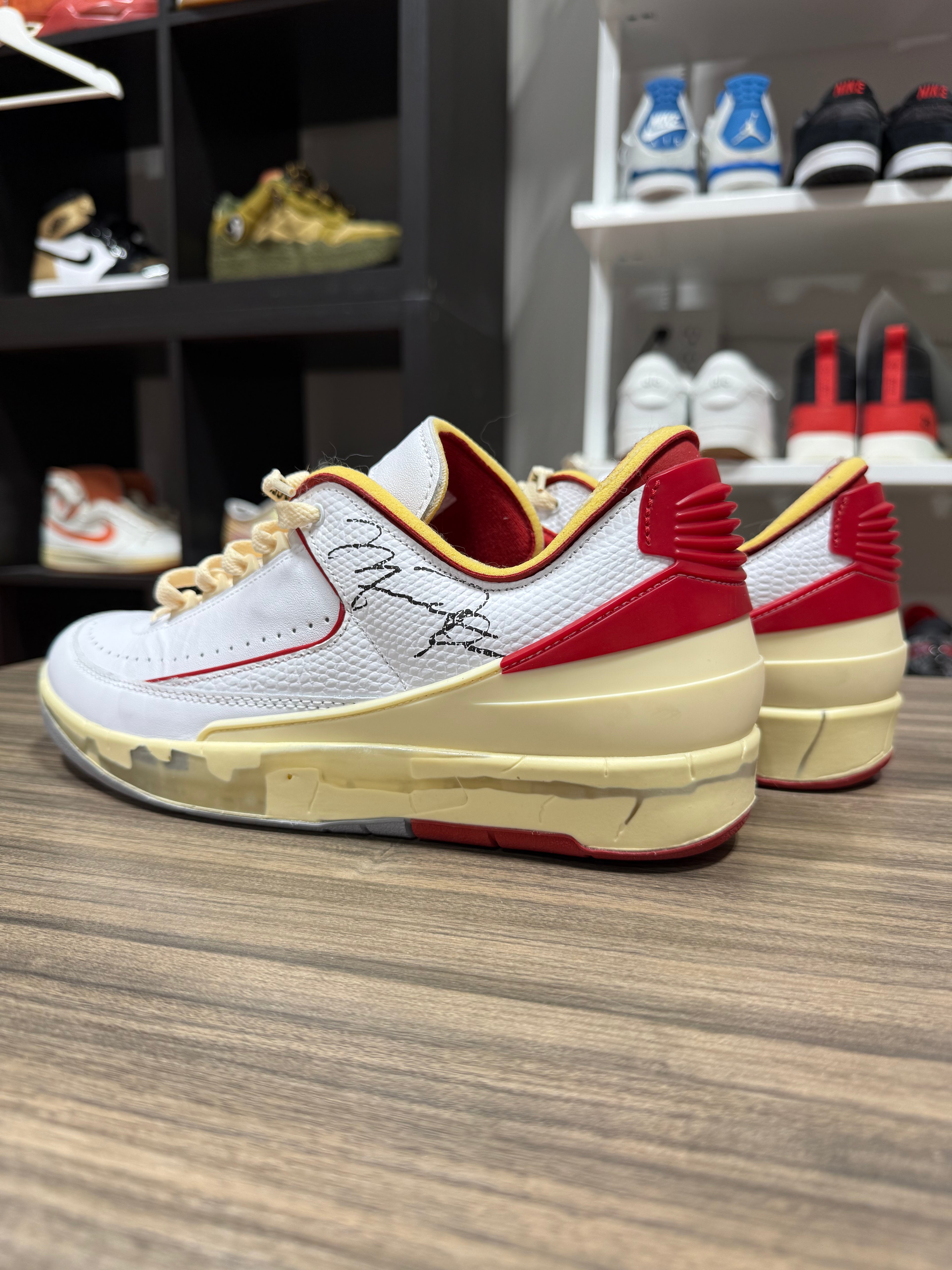 Off White x Jordan 2 White Sz 10.5 No Box