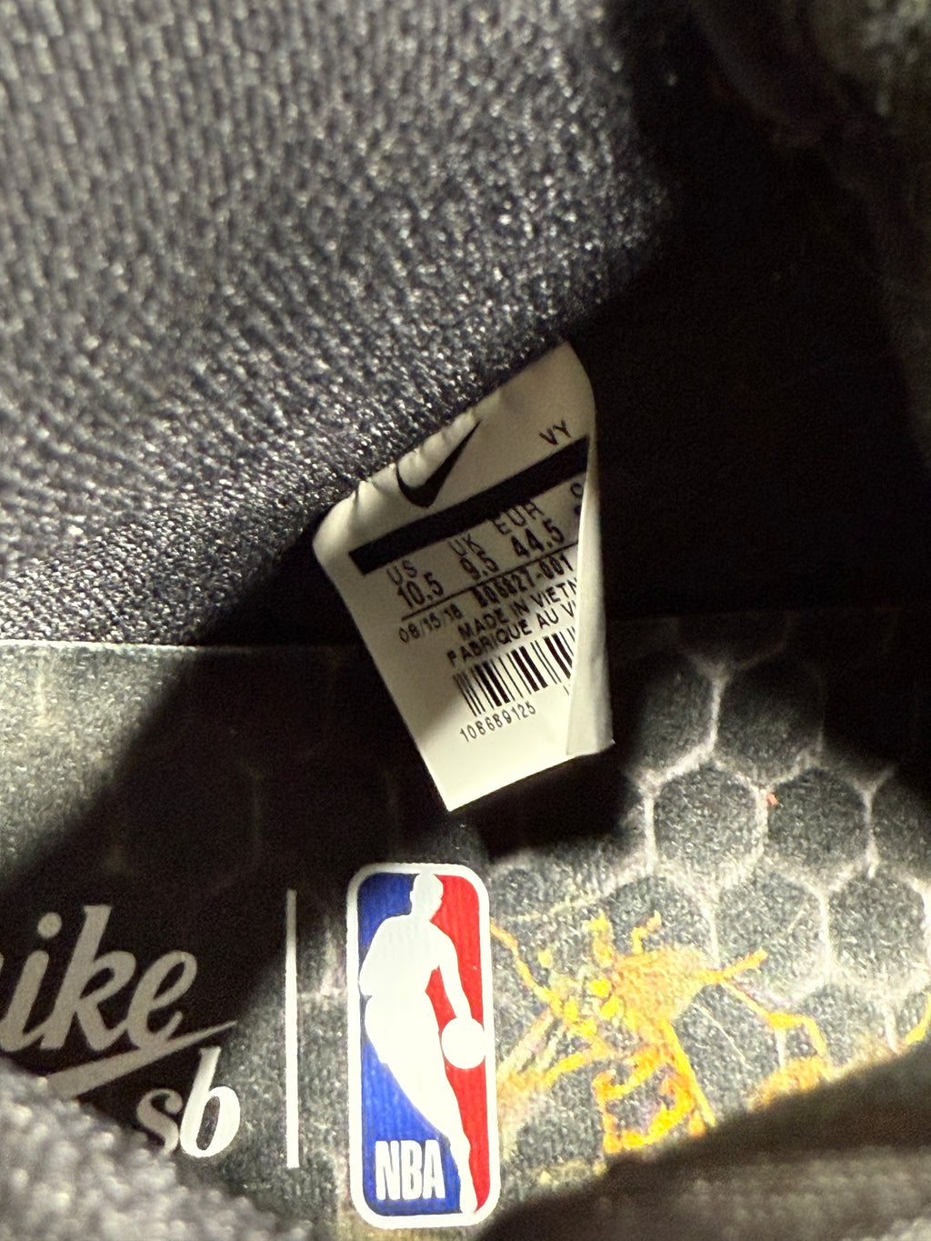 Nike SB Dunk High NBA Sz 10.5 No Box