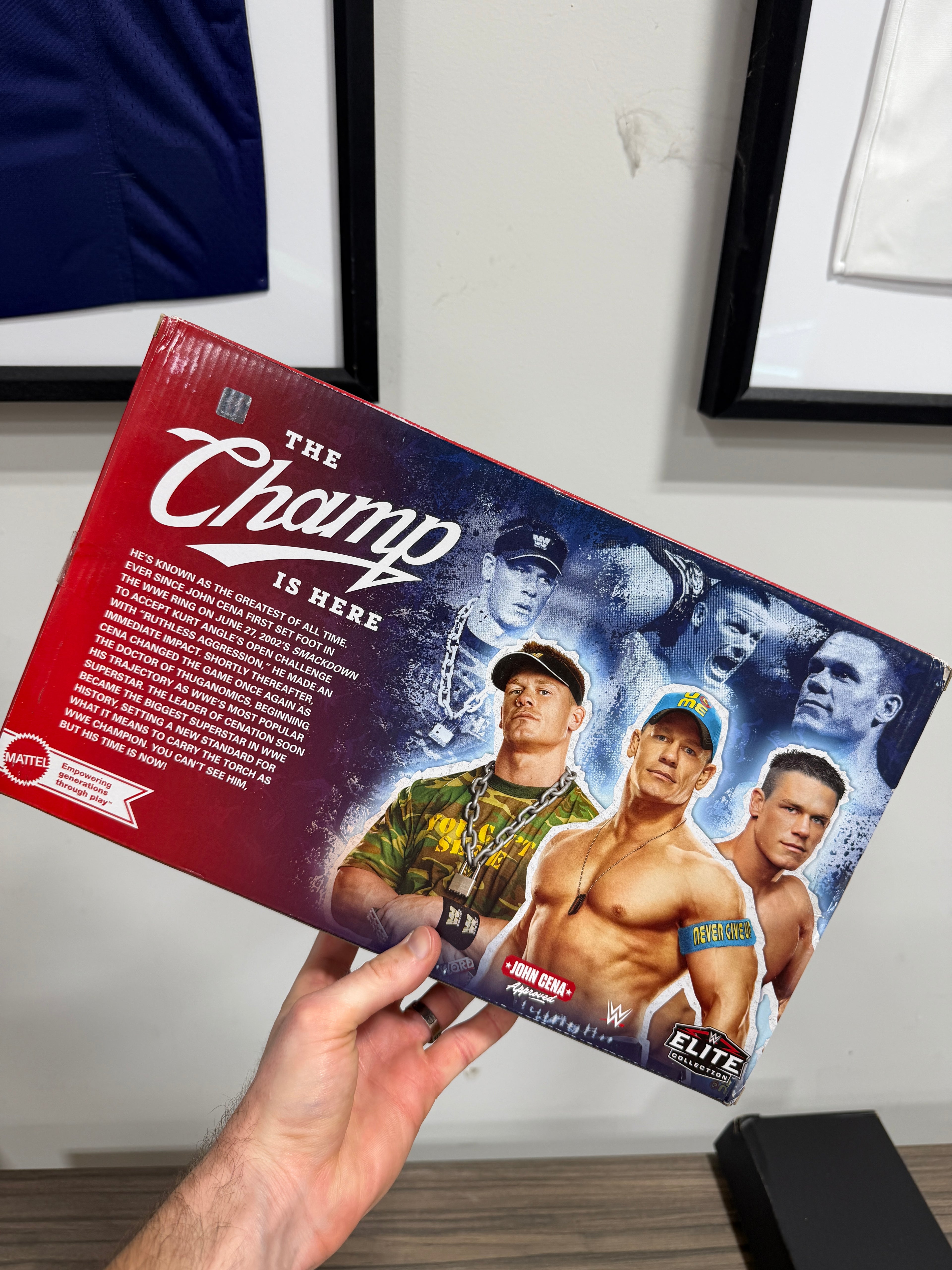 WWE Elite Collection John Cena 3-Pack Set 6in Action Figure- New Retirement Set