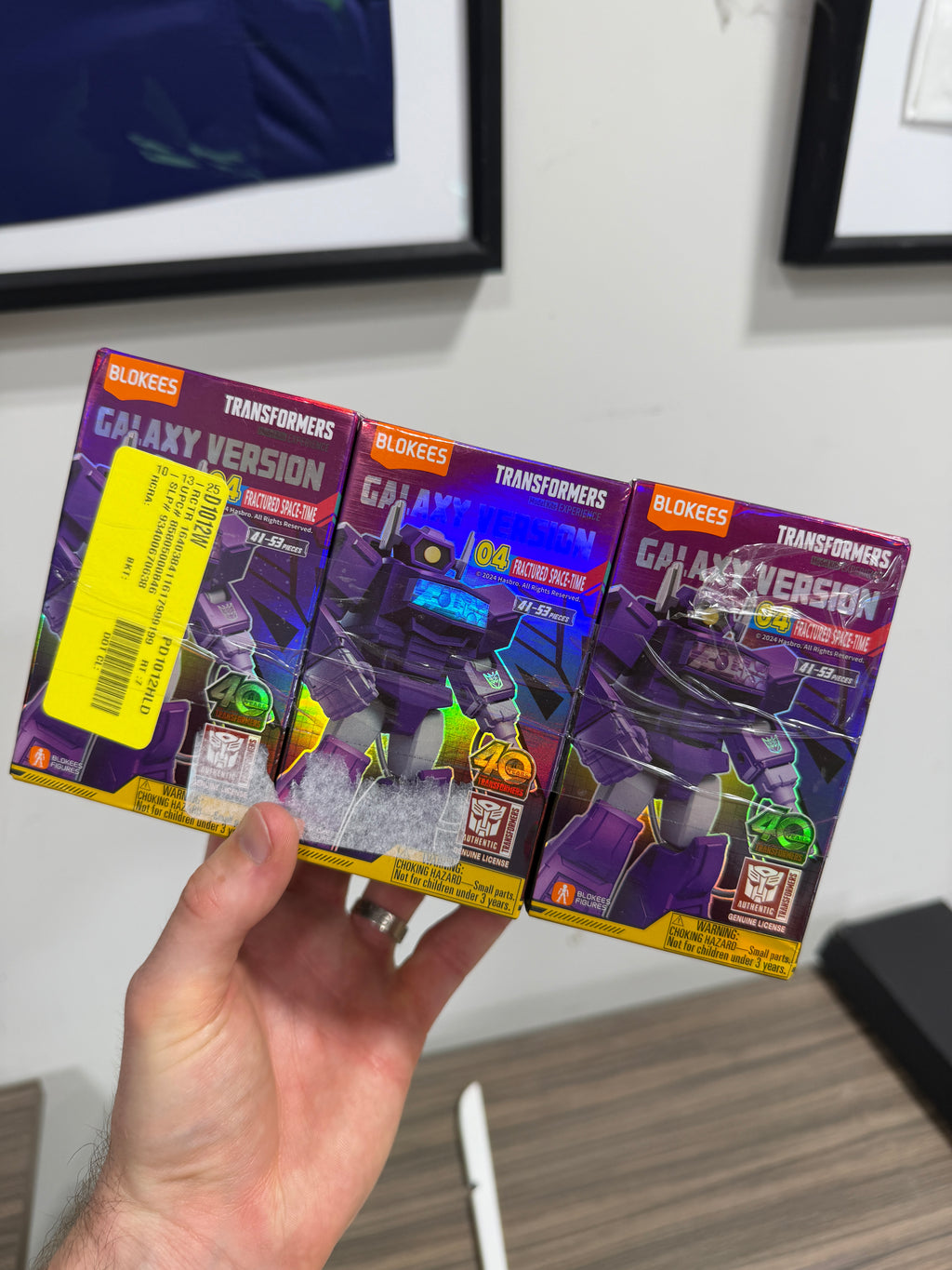 Blokees Transformer Galaxy Figure Mystery Box Version 04 Fractured Space-time