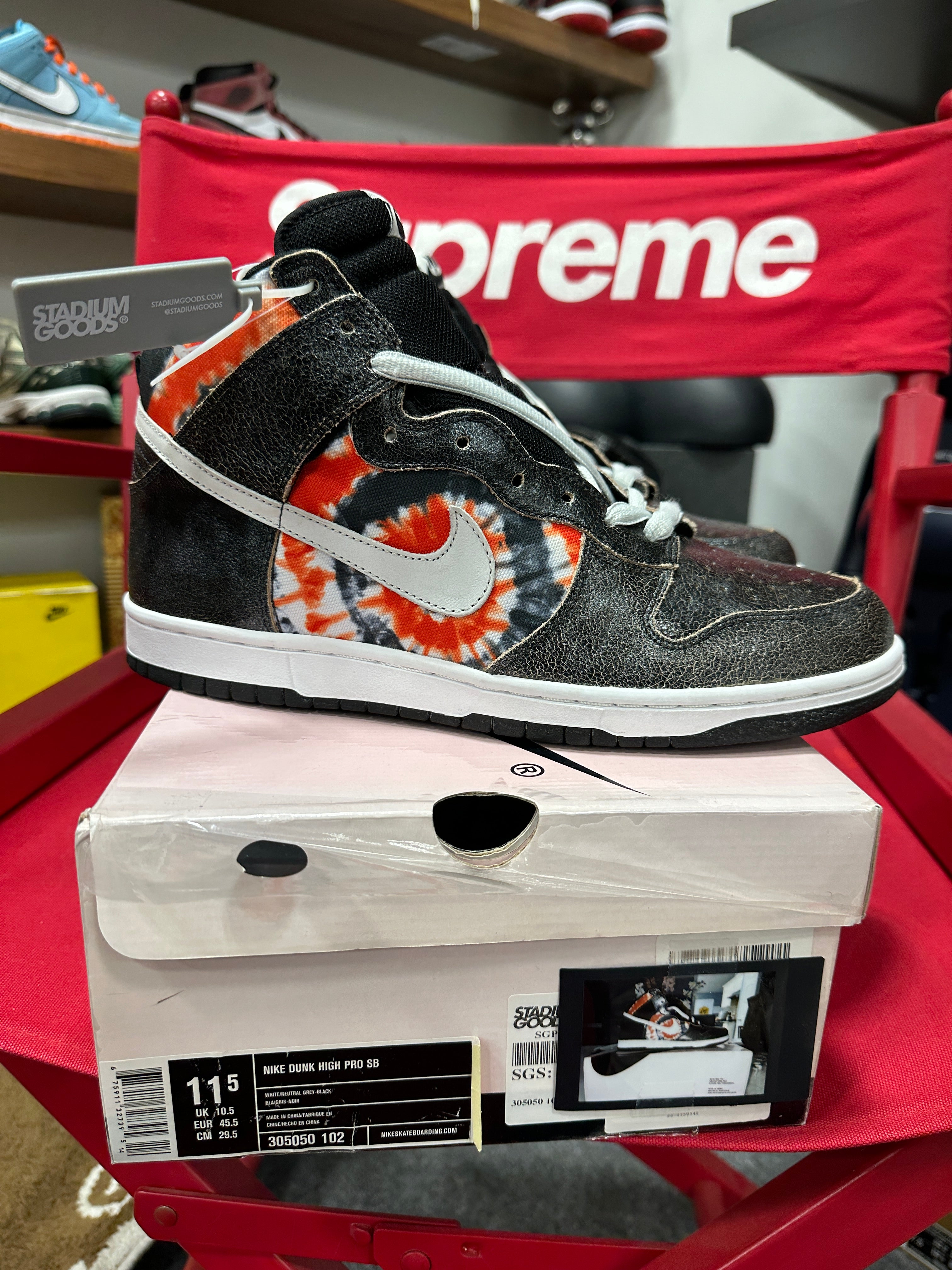 Nike SB Dunk High HUF Sz 11.5