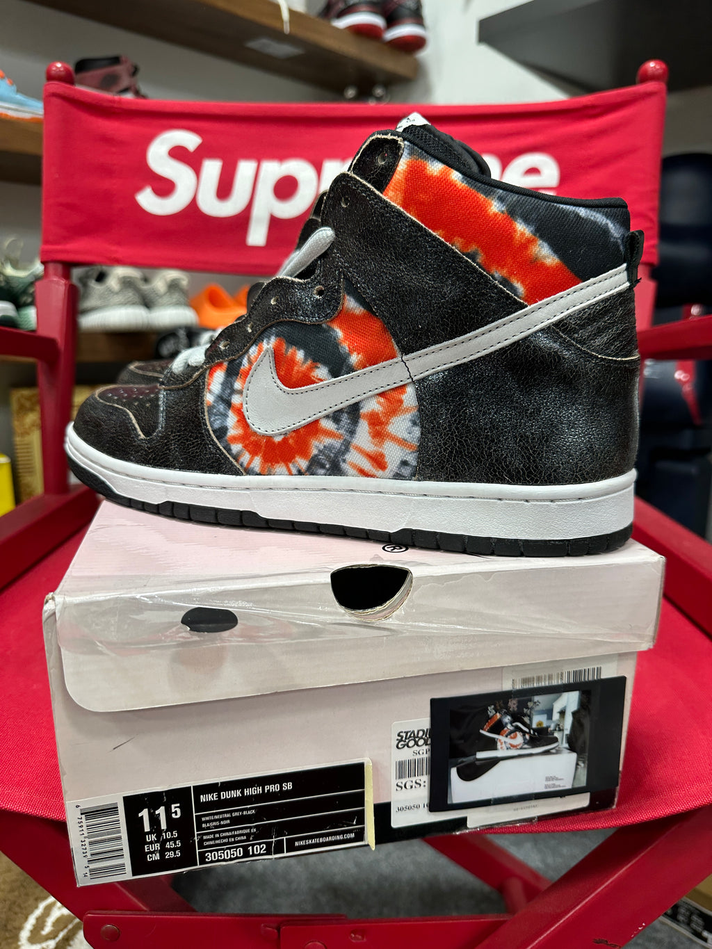 Nike SB Dunk High HUF Sz 11.5