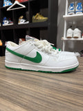 Nike SB Dunk Low White Classic Green Sz 11 No Box