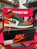 Jordan 1 Retro High SoleFly Art Basel Sail Sz 12