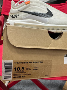 Nike Air Max 97 Off-White Sz 10.5