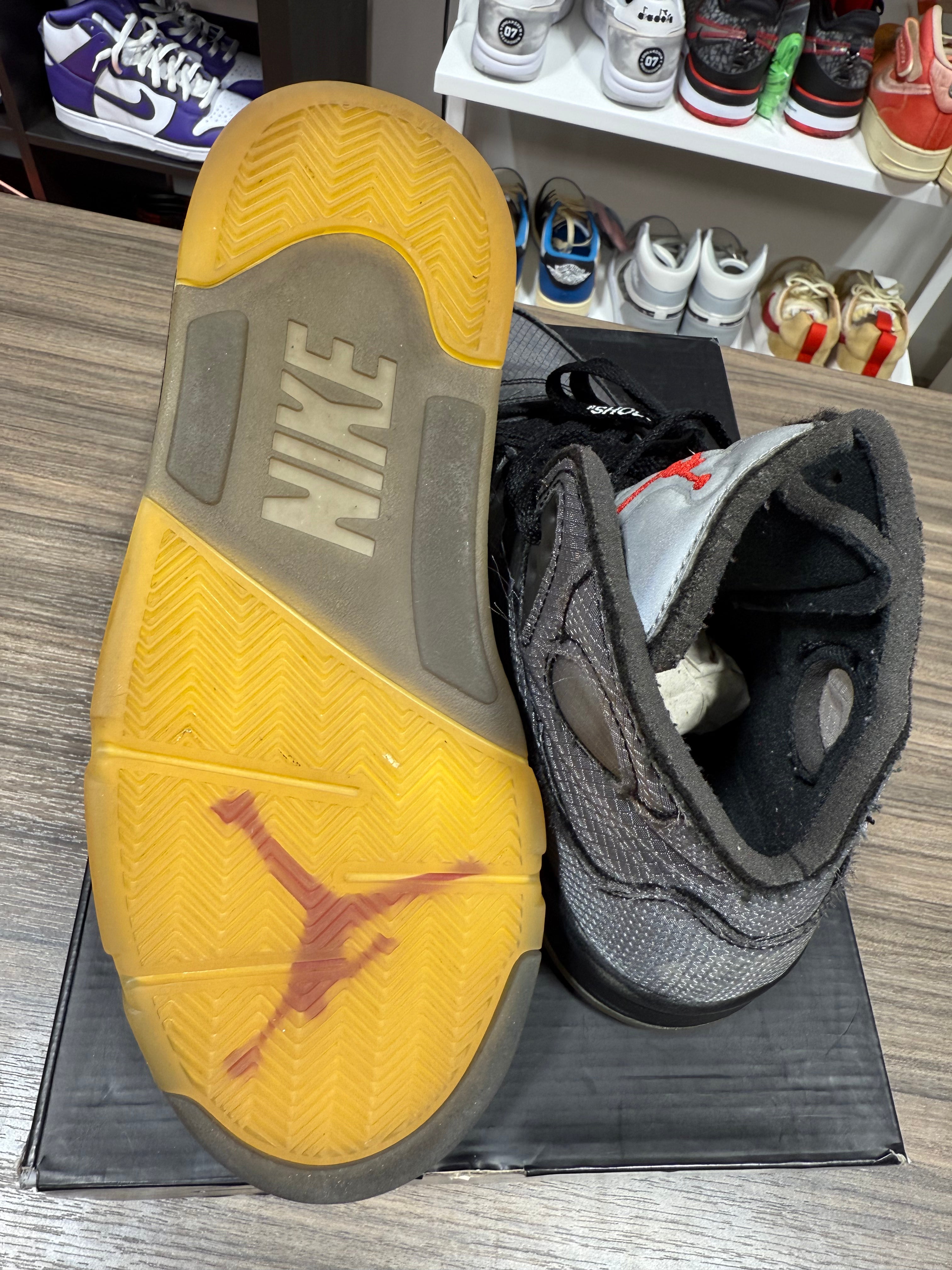 Off White x Jordan 5 Muslin Sz 9.5