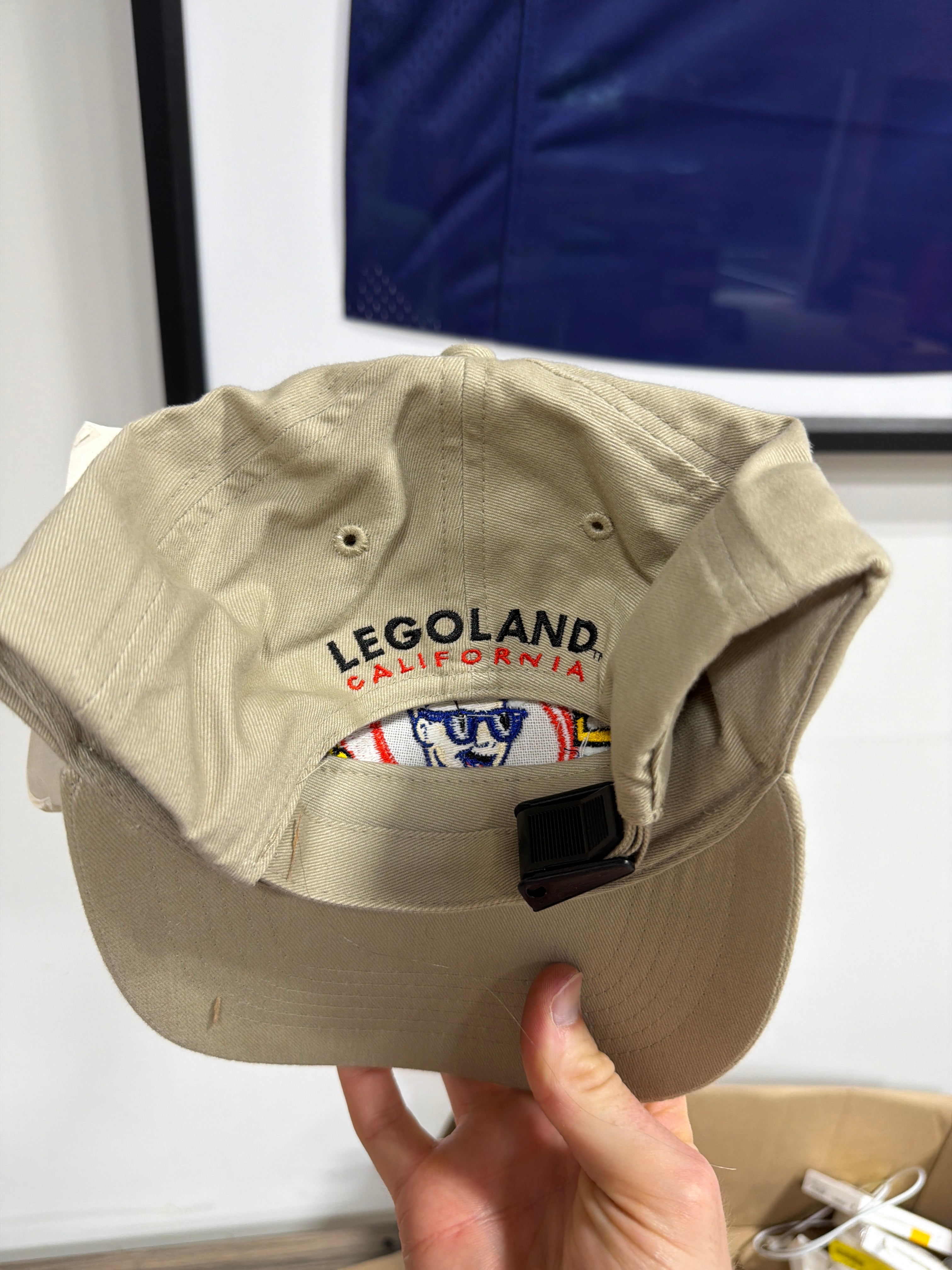 2000 Lego Maniac Kid Vention Convention Hat/Baseball Cap NOS Legoland California