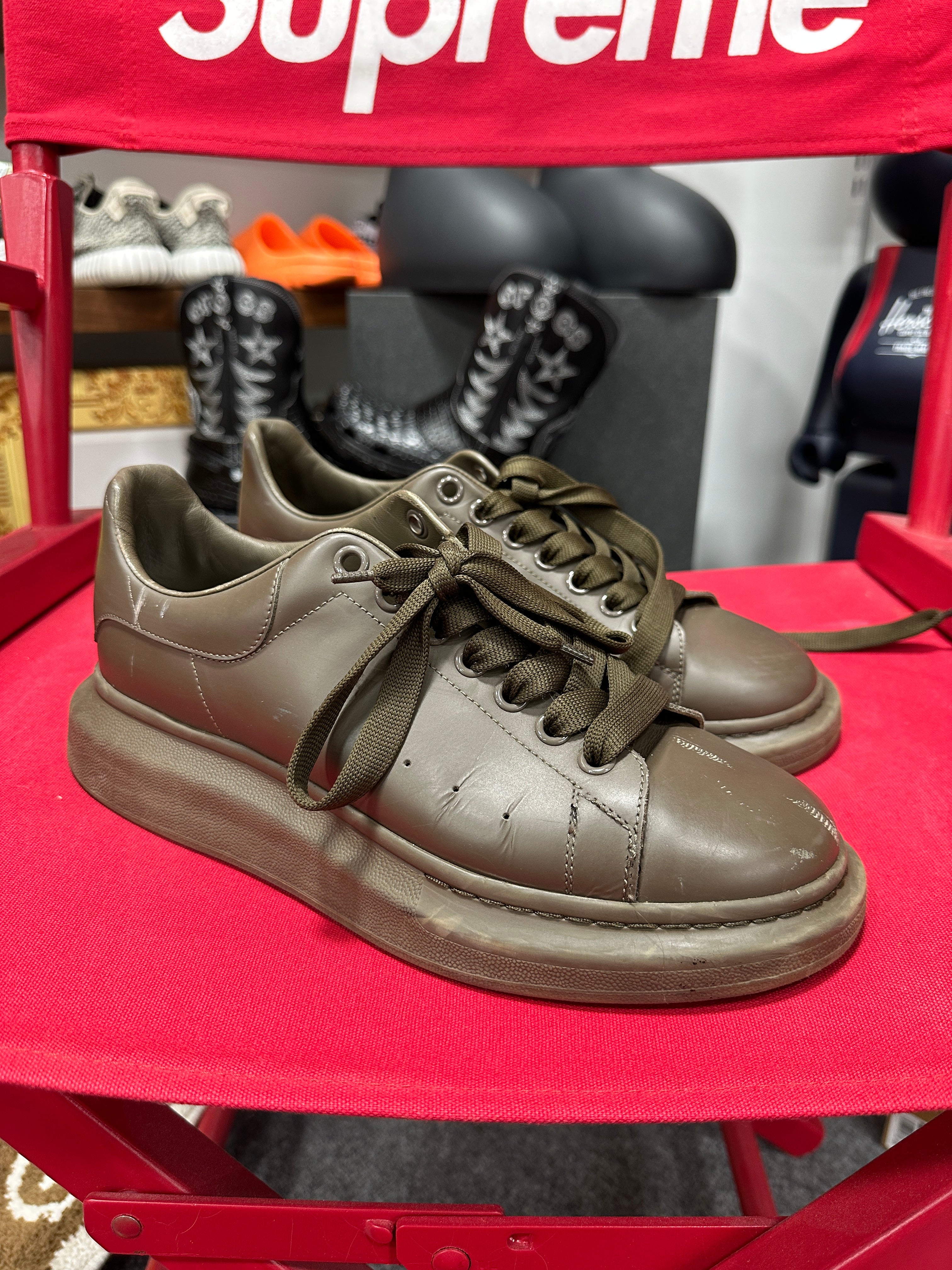 Alexander McQueen Bron Sneakers Sz 8.5
