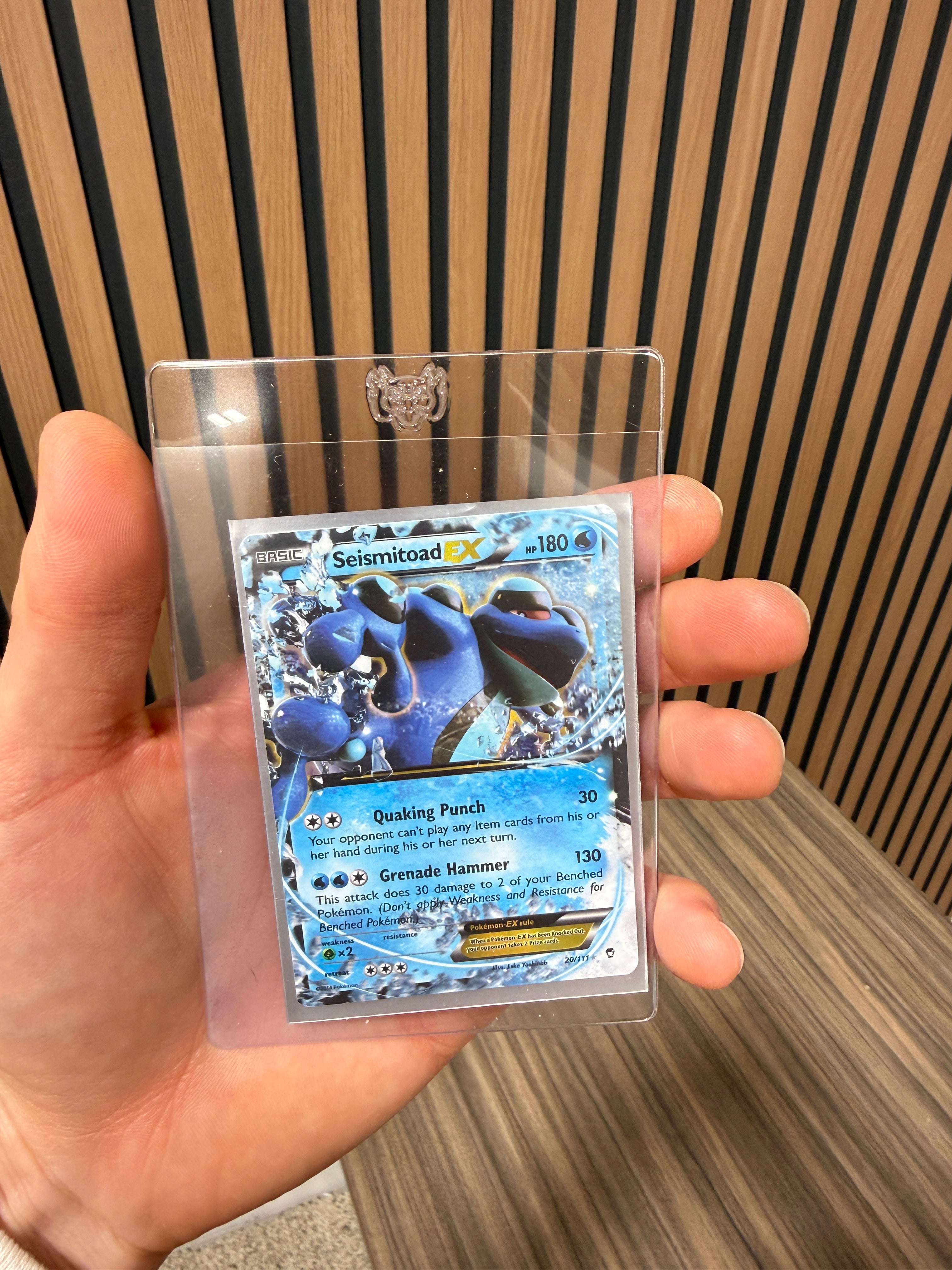 Pokémon TCG Furious Fists Seismitoad EX 020