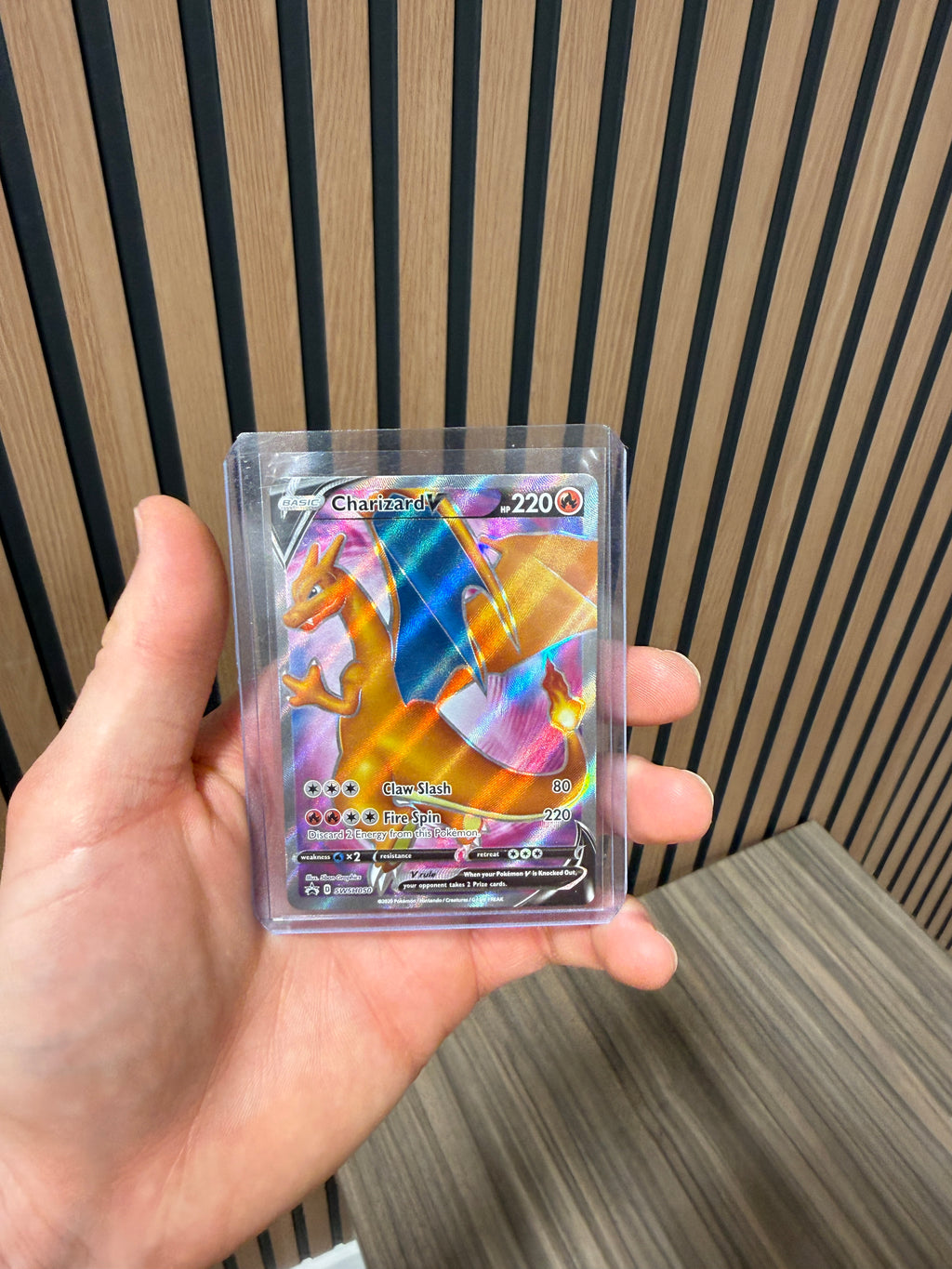 Pokemon Champions Path Charizard V SWSH050 Promo Full Art