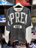 Supreme Black/White Crewneck Sz XL