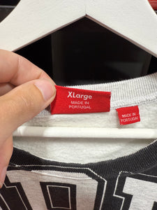 Supreme Black/White Crewneck Sz XL