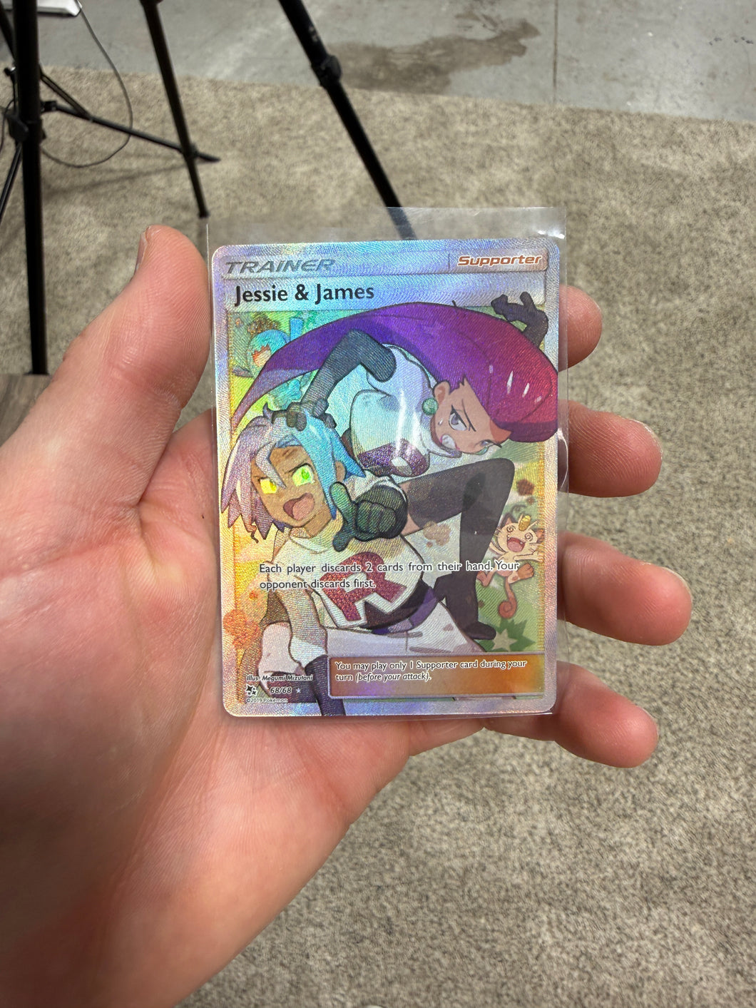 Pokémon TCG Jessie & James Trainer Full Art Ultra Rare Card 68/68 Hidd – HN  Shop