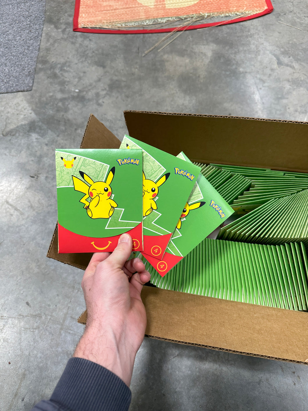 McDonalds Pokemon 25th Anniversary Packs (3 Per Order)