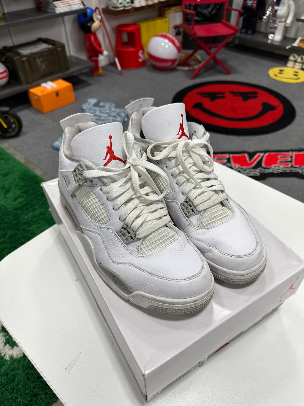 Jordan 4 Retro White Oreo (2021) Sz 10