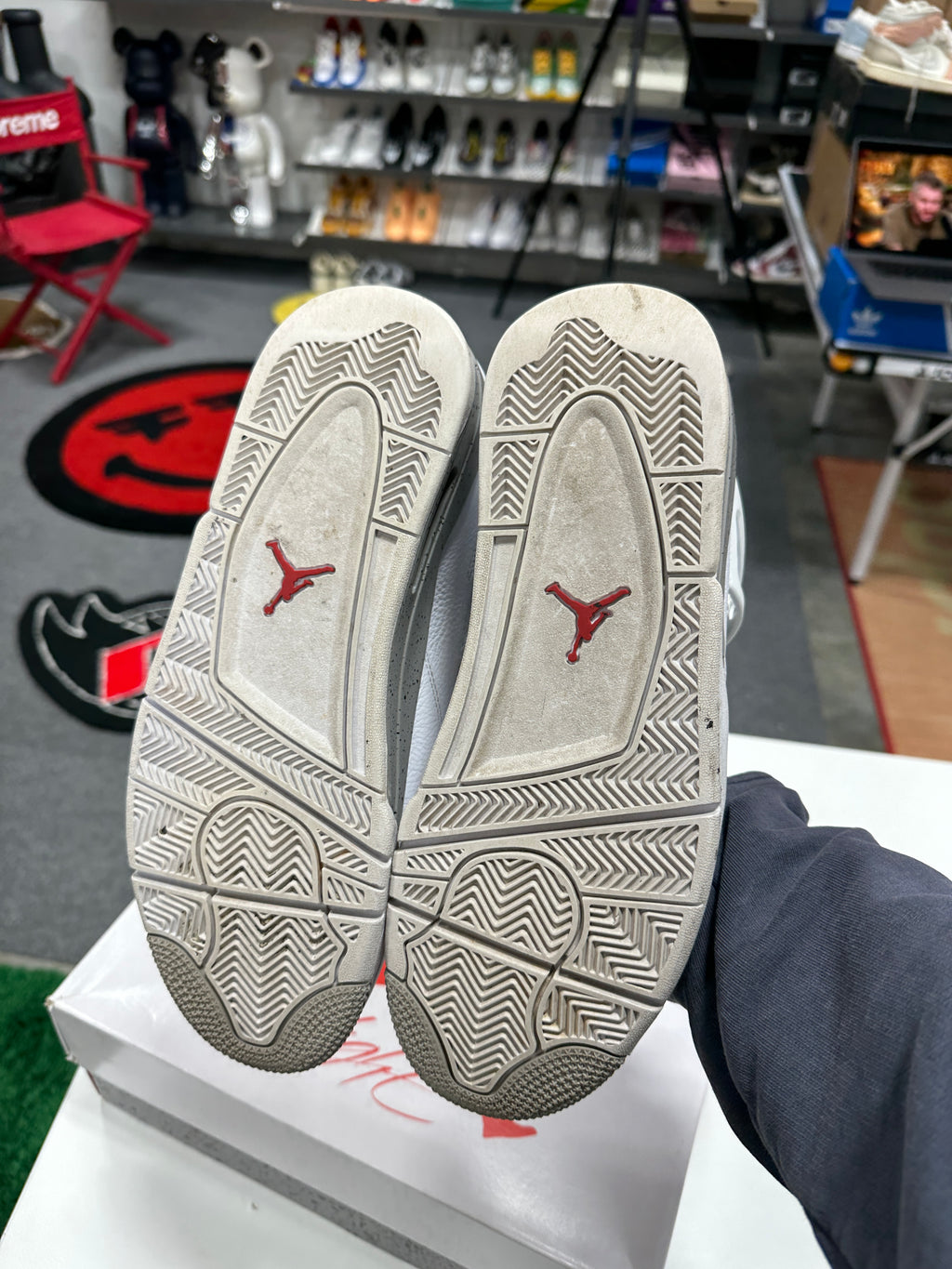 Jordan 4 Retro White Oreo (2021) Sz 10