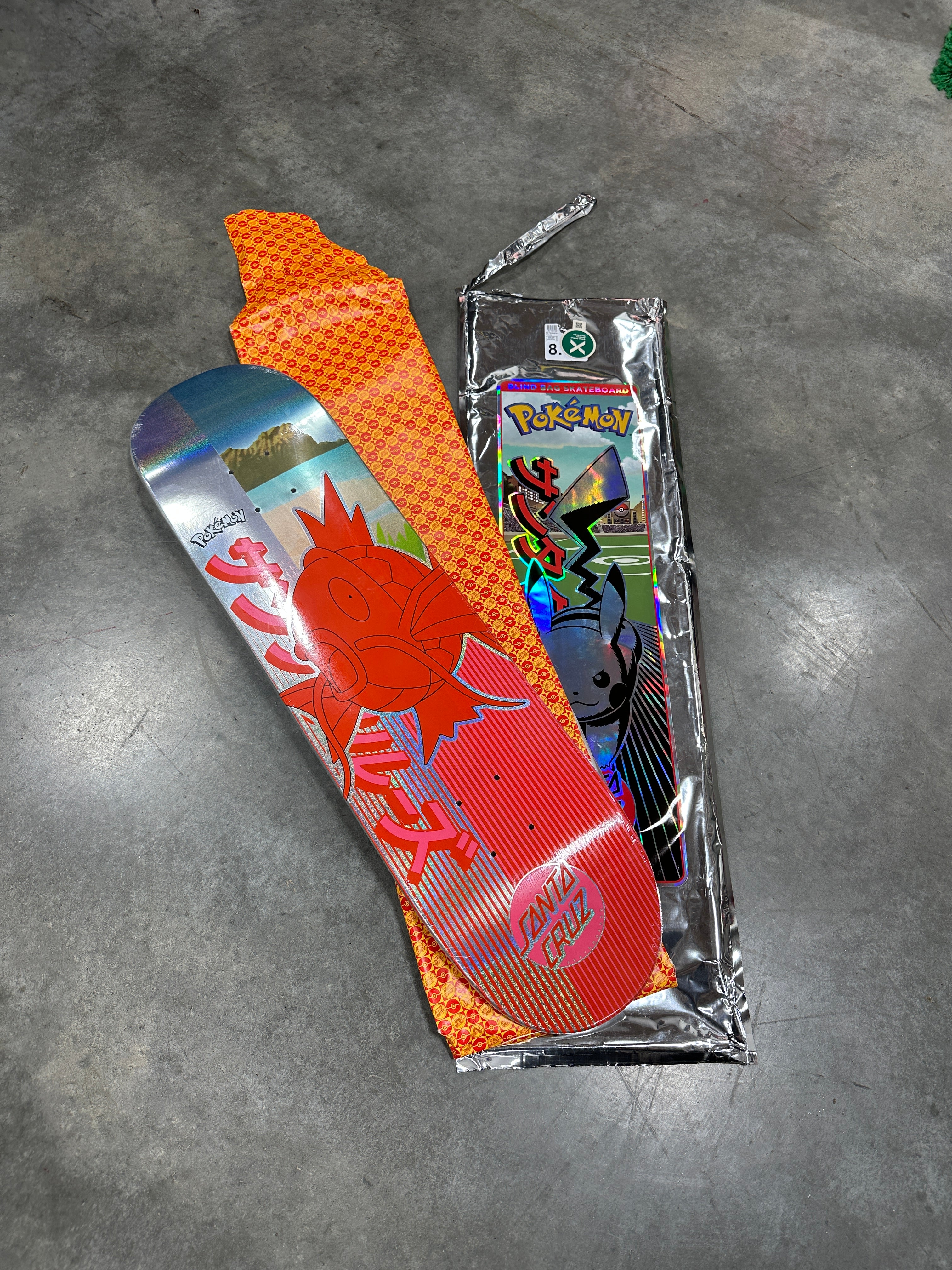 Pokemon Santa Cruz Magikarp Deck Blind Bag (Opened)