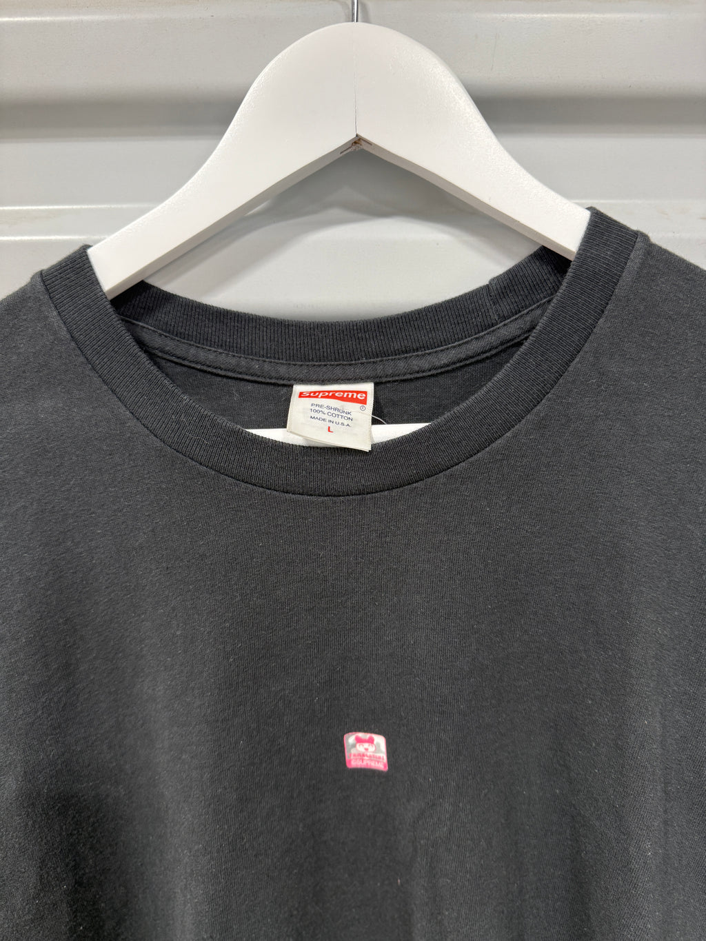 Supreme Tamagotchi Black and Pink T Shirt Sz L